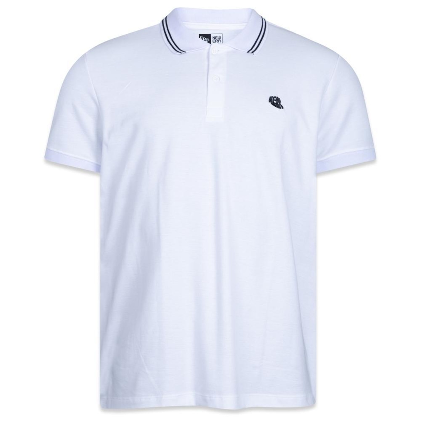 Camisa Polo New Era Premium Cap Frontal - Masculina - Foto 1