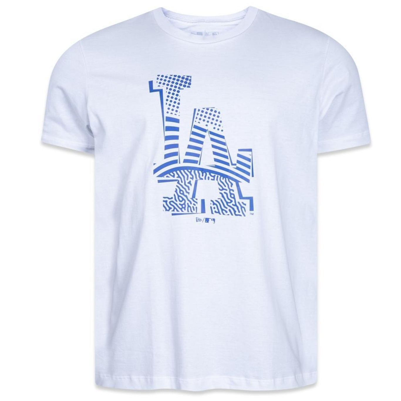 Camiseta New Era Los Angeles Dodgers Sport Art - Masculina - Foto 1