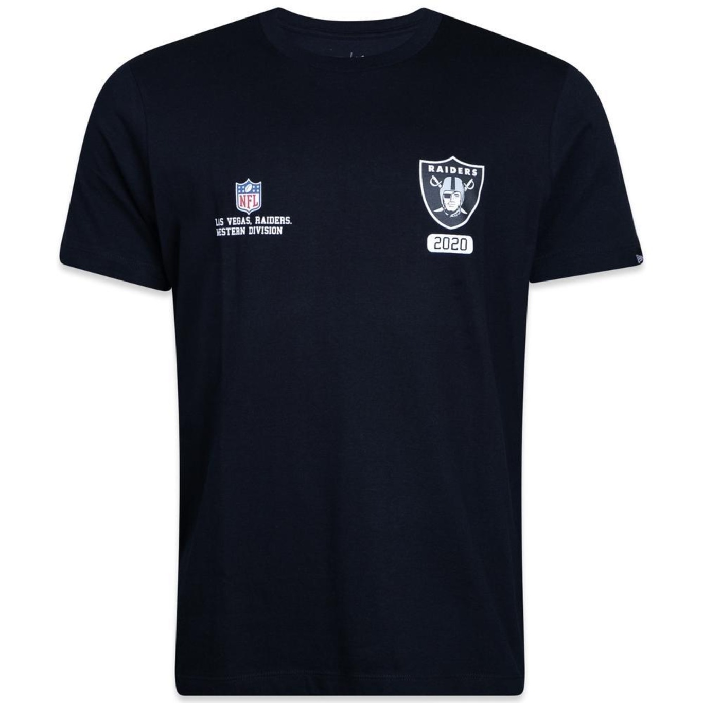 Camiseta New Era Regular Las Vegas Raiders Club House - Masculina - Foto 1