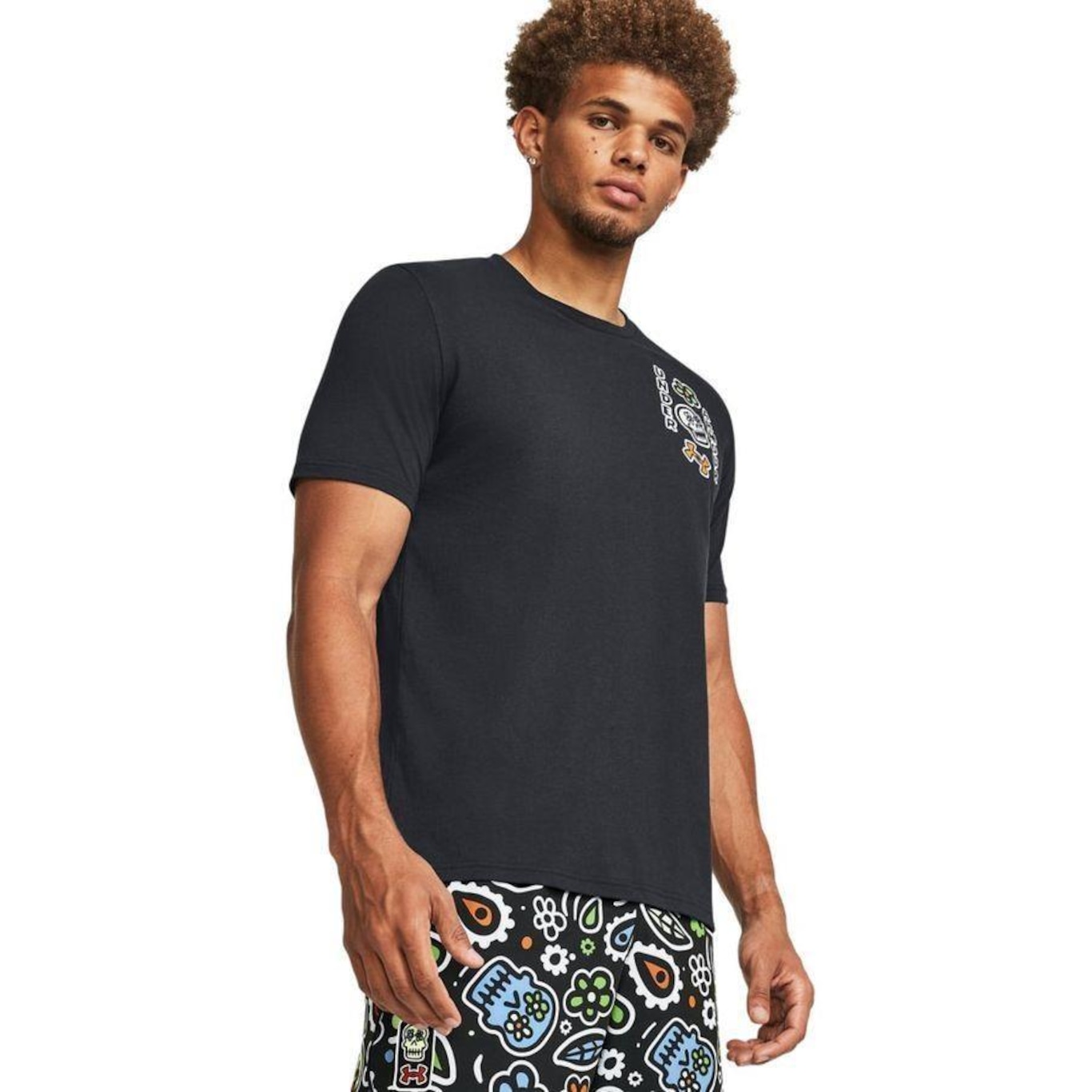 Camiseta Under Armour Day Of The Dead - Masculina - Foto 1