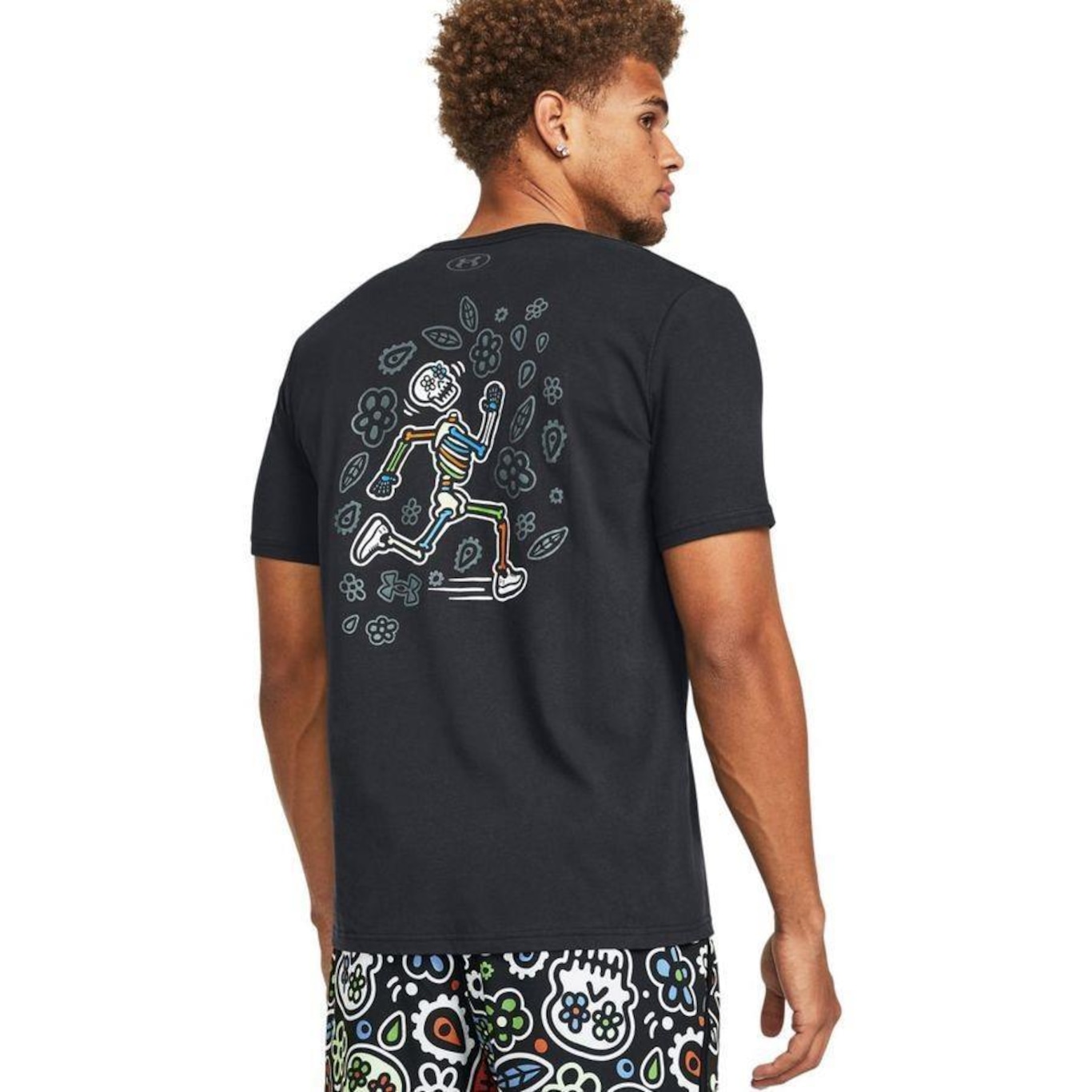 Camiseta Under Armour Day Of The Dead - Masculina - Foto 2