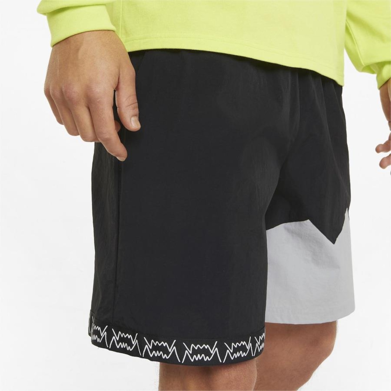 Shorts Puma Jaws Woven Basketball - Masculino - Foto 4