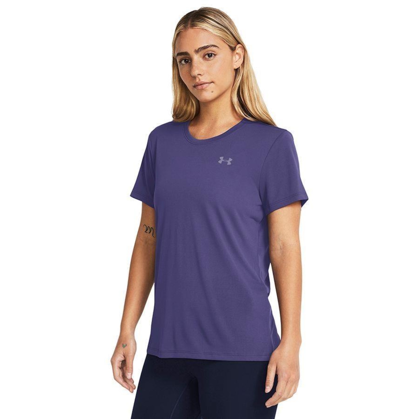 Camiseta de Treino Under Armour Tech Solid - Feminina - Foto 1