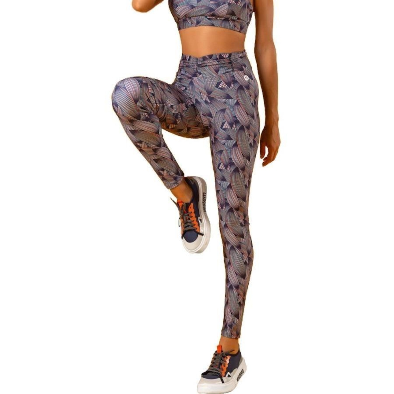 Calça Legging Vestem Fuso Creta - Feminina - Foto 1