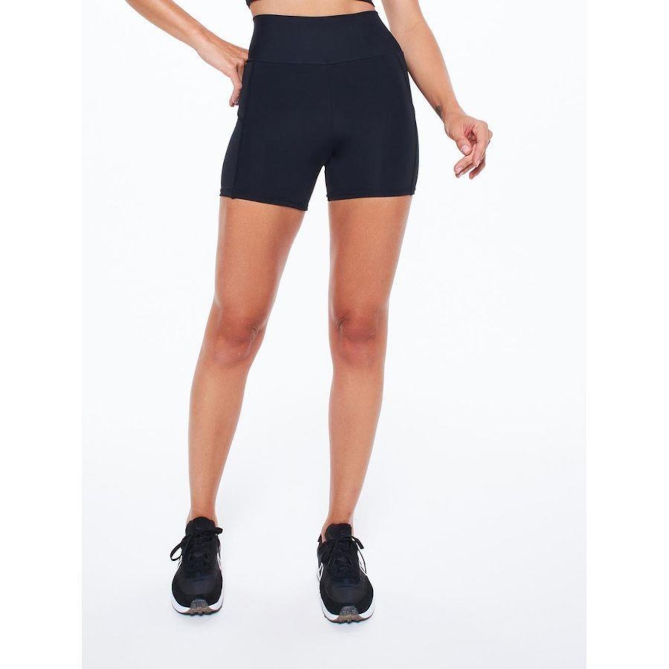 Shorts Bodyforsure Liso Step - Feminino - Foto 2