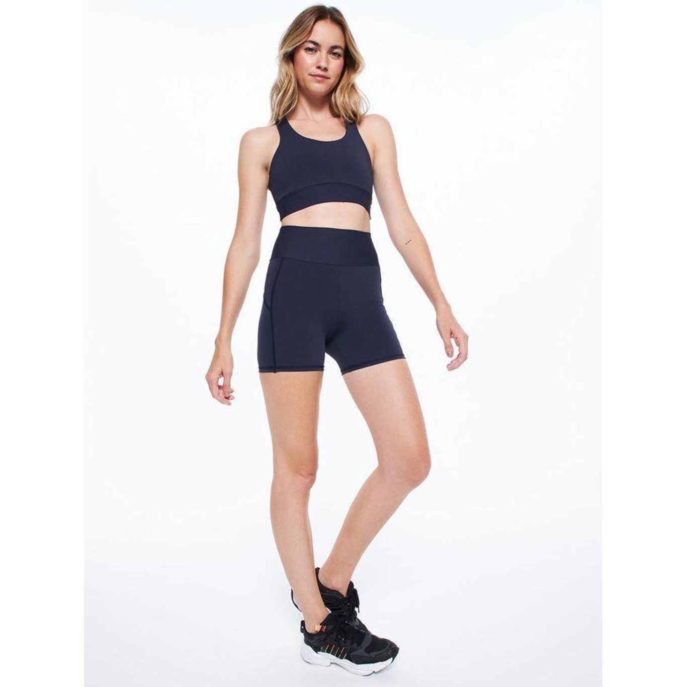 Shorts Bodyforsure Liso Step - Feminino - Foto 1