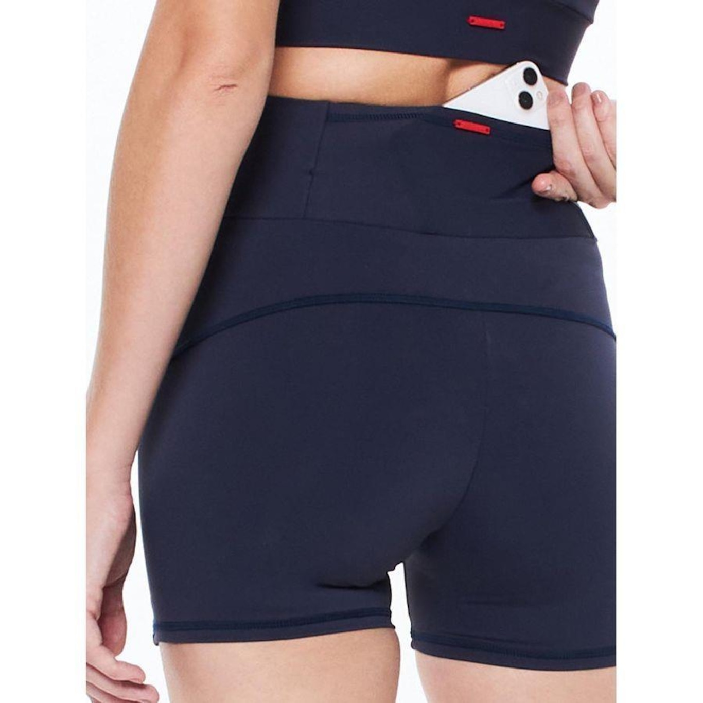 Shorts Bodyforsure Liso Step - Feminino - Foto 4