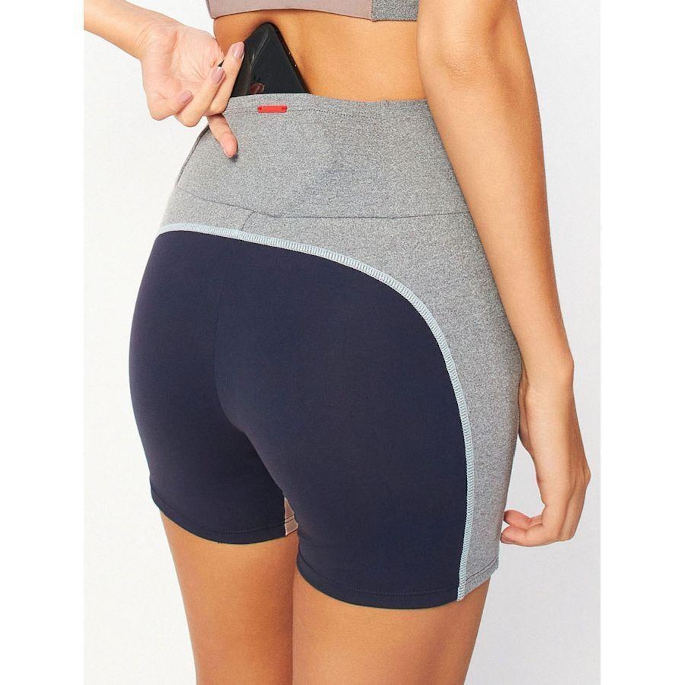 Shorts Bodyforsure Liso Bridge - Feminino - Foto 2