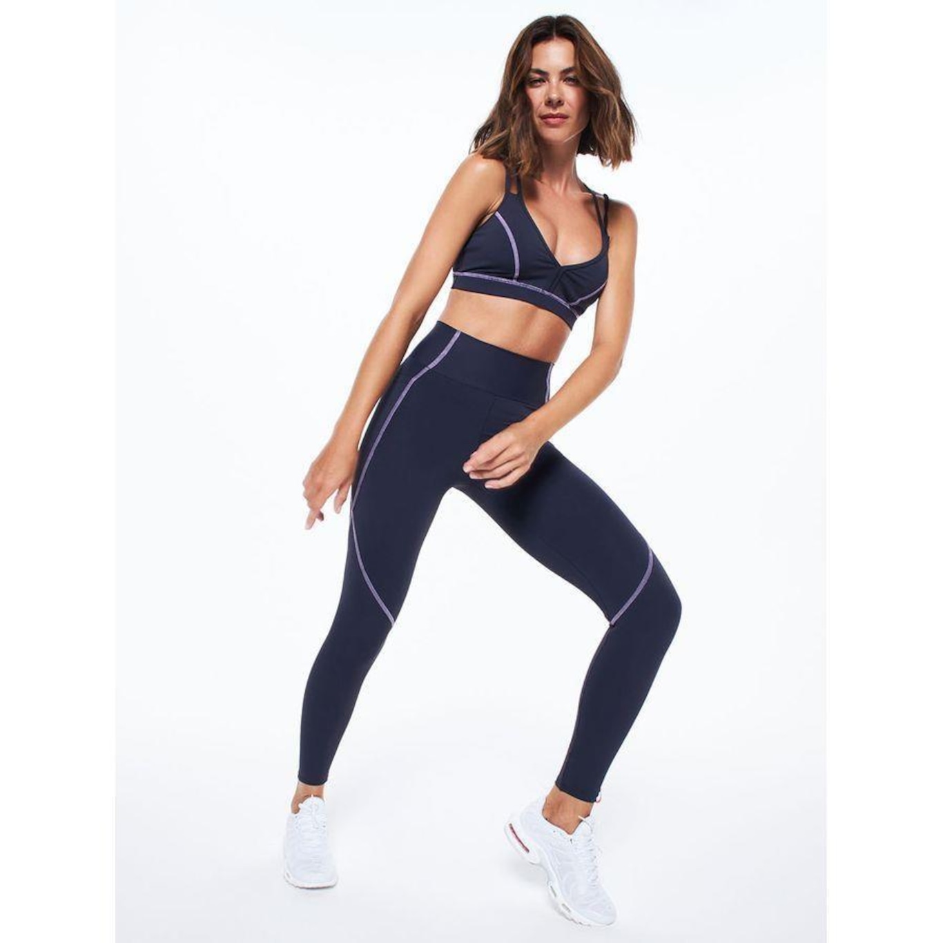 Top Fitness com Bojo Bodyforsure Especial Liso Step - Feminino - Foto 2