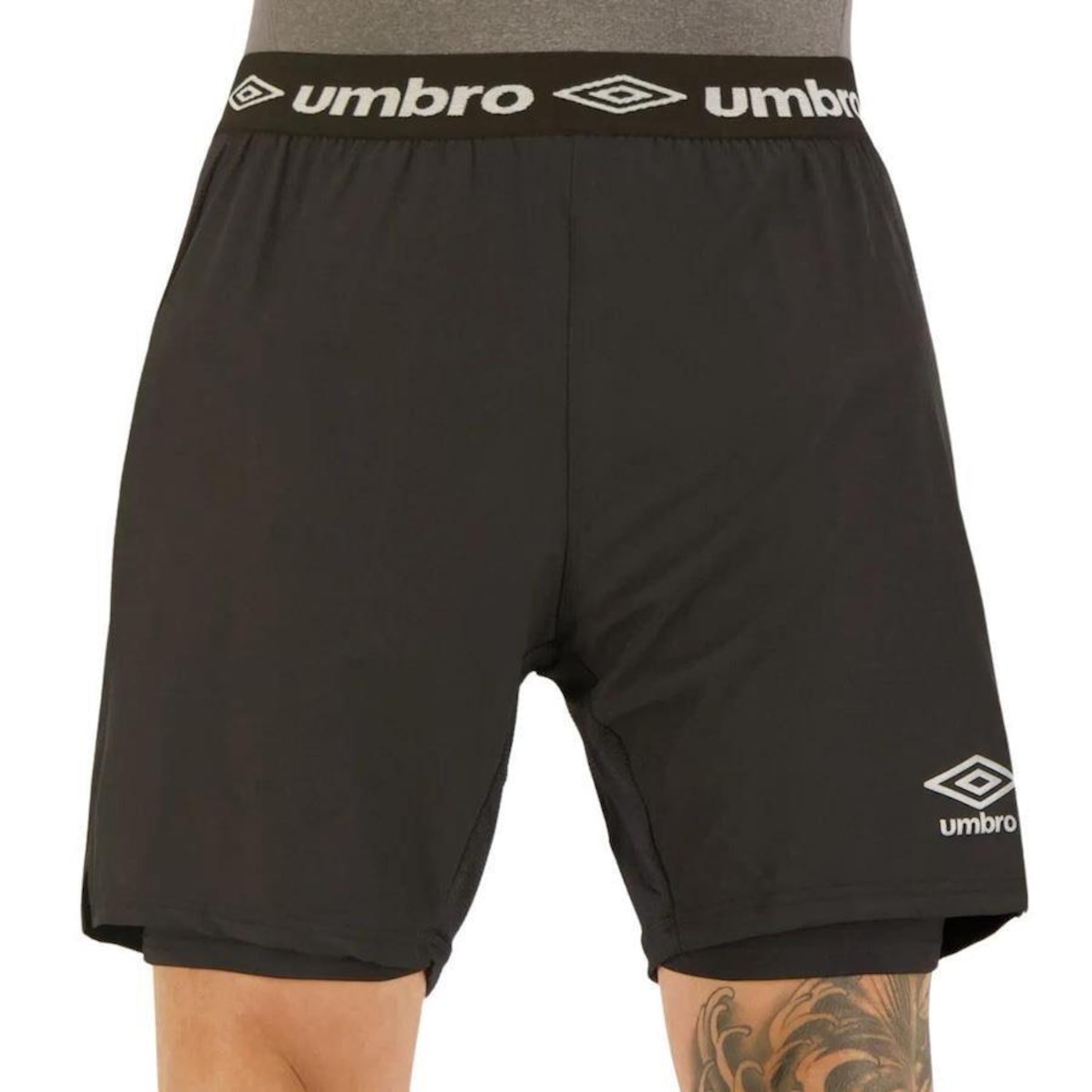 Bermuda Masculina Esportiva Umbro Diamond Elite - Foto 1