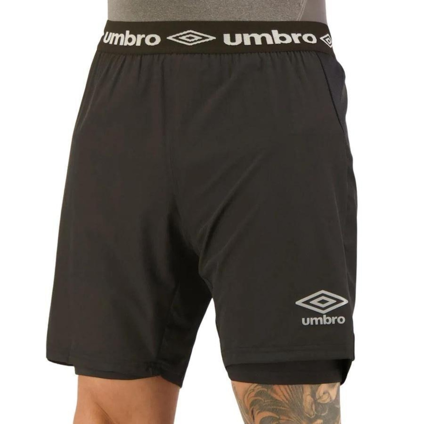 Bermuda Masculina Esportiva Umbro Diamond Elite - Foto 2