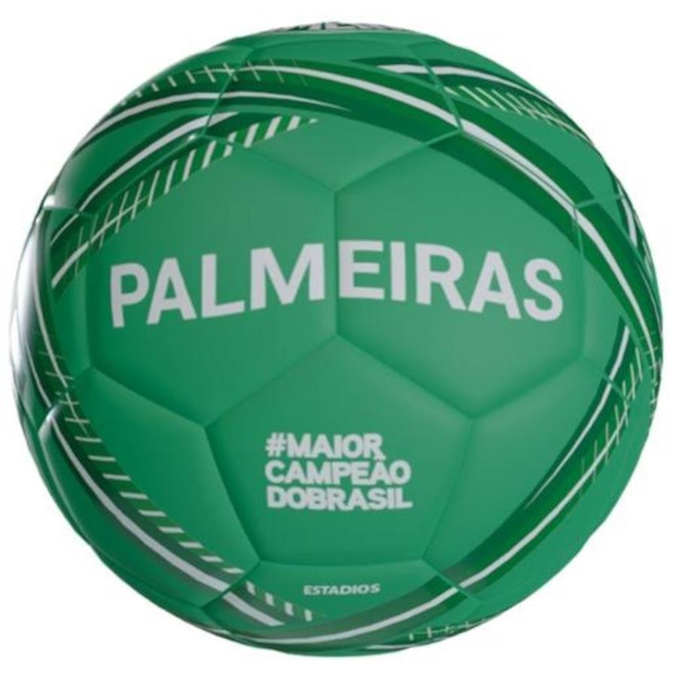 Bola de Futebol de Campo Palmeiras Sportcom Estádios N5 Licenciada - Foto 1