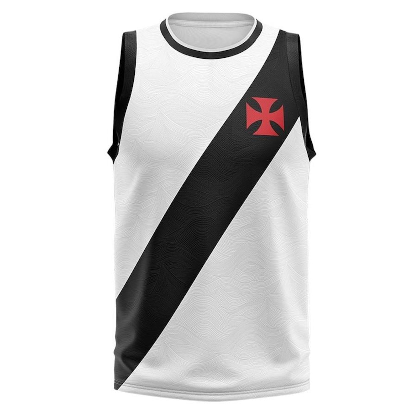 Camiseta Regata Braziline Vasco da Gama Blooming - Masculina - Foto 1