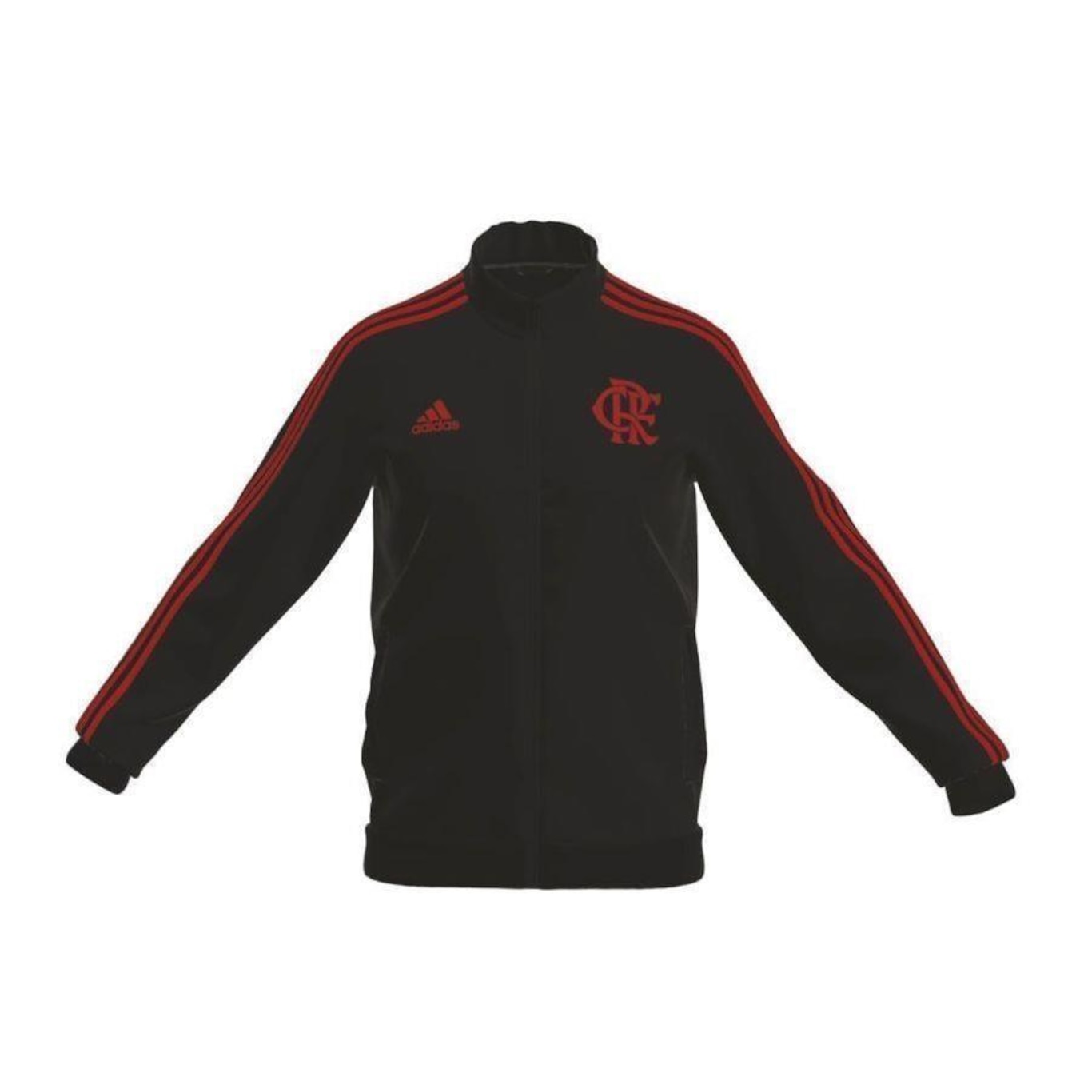 Jaqueta sem Capuz do Flamengo Dna adidas - Masculina - Foto 3