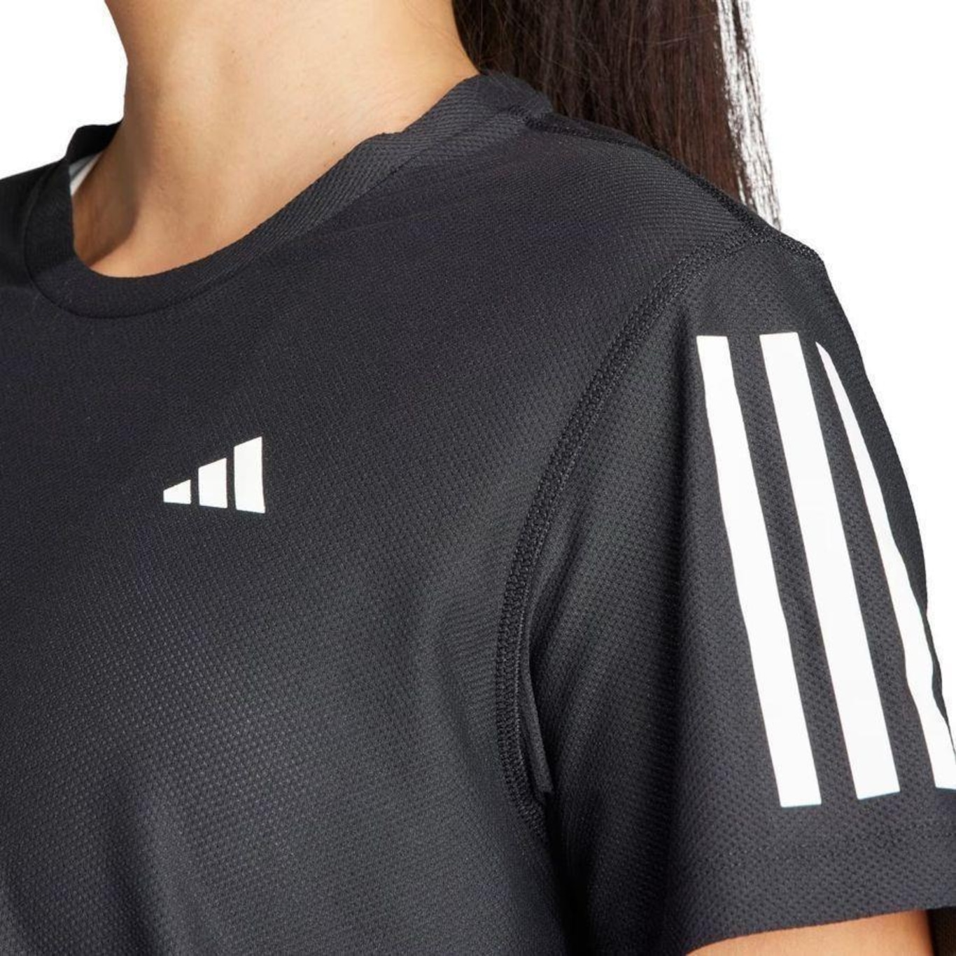 Camiseta adidas Own The Run Base - Feminina - Foto 5