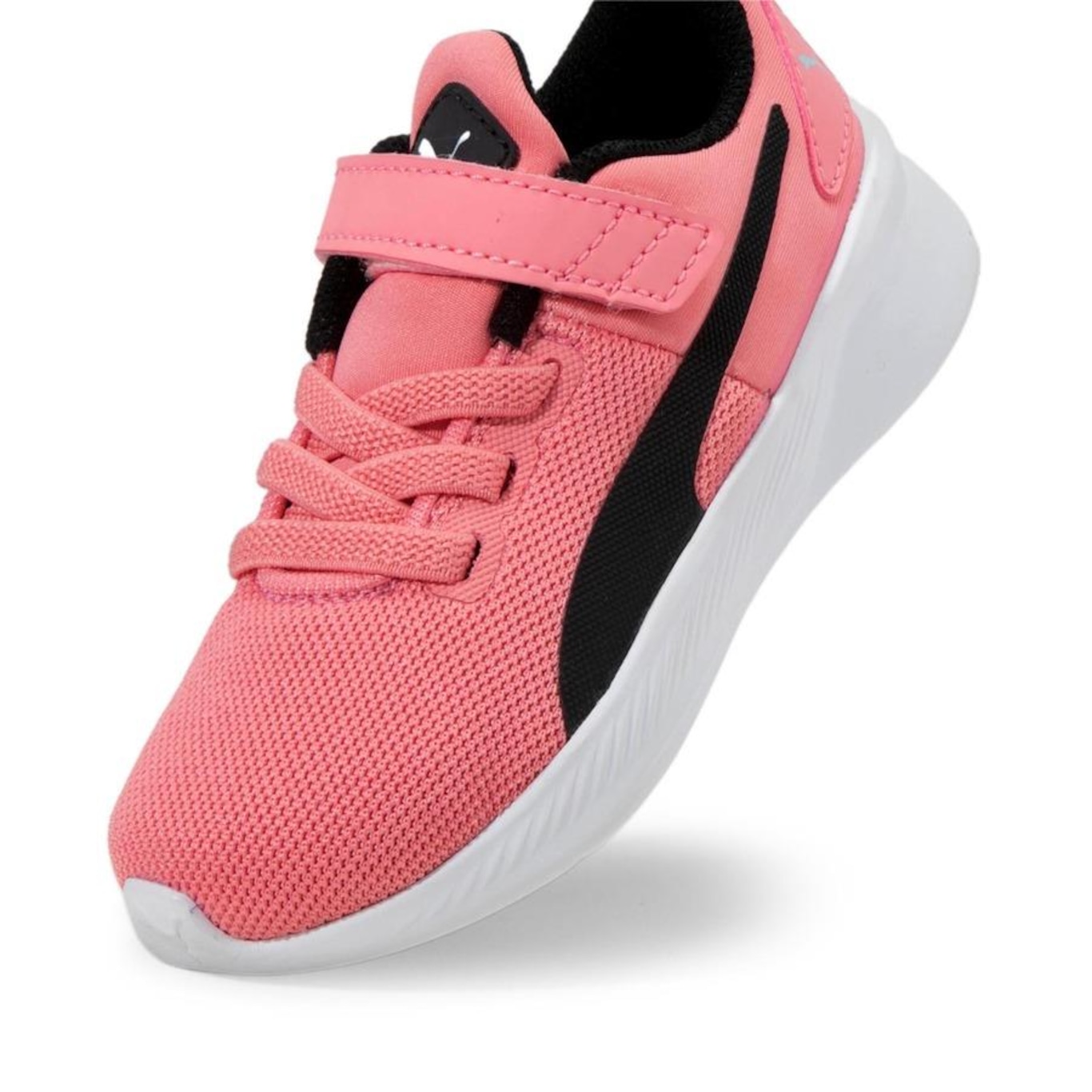 Tênis Puma Flyer Runner Mesh V Bdp - Infantil - Foto 6