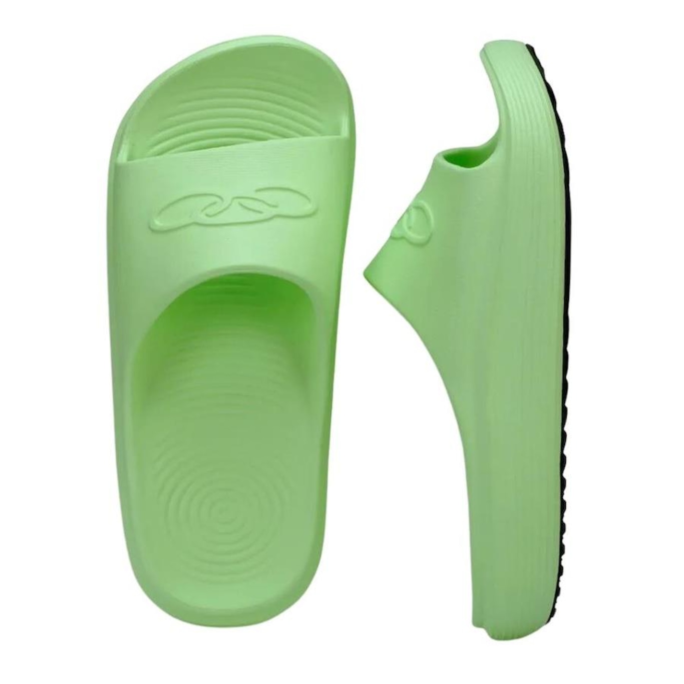 Chinelo Olympikus Sereno Lime - Masculino - Foto 3