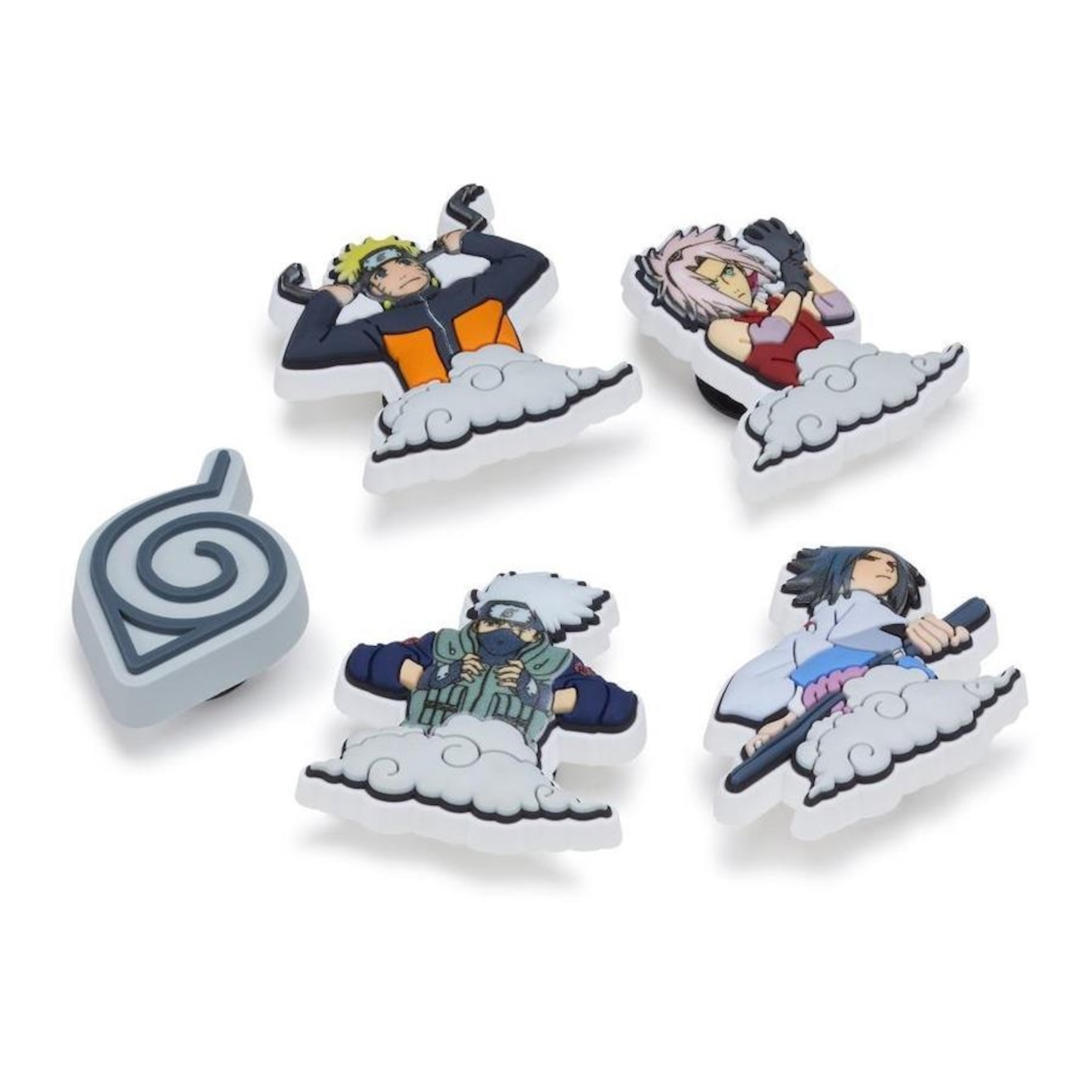 Jibbitz Crocs Naruto Uzumaki Pack com 5 Peças - Foto 2