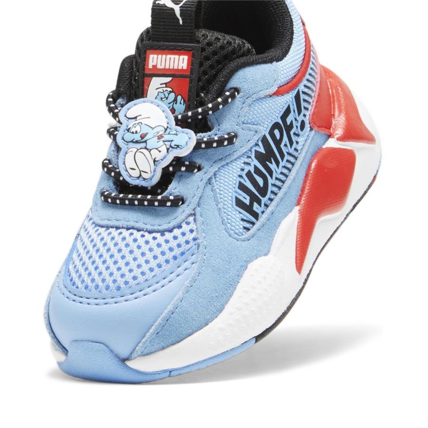 Tênis Puma Rs-X Puma X The Smurfs - Infantil - Foto 6