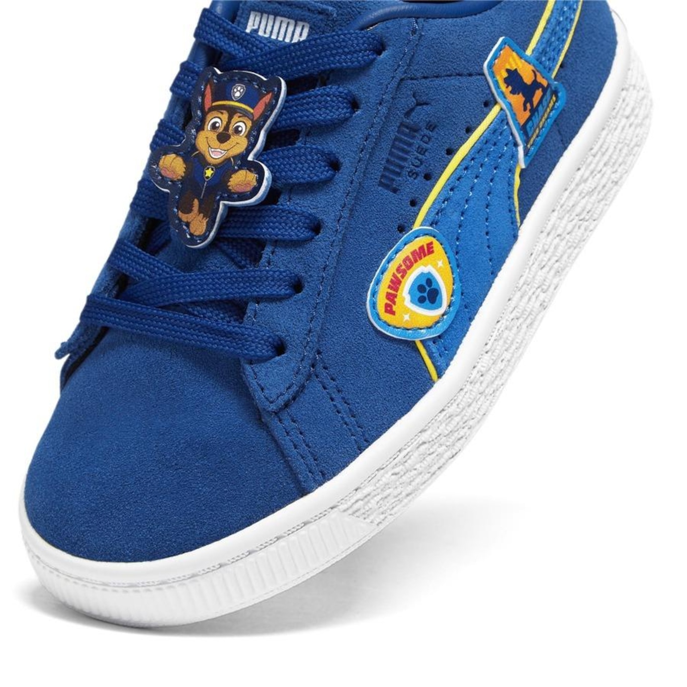 Tênis Puma Suede Chase X Paw Patrol - Infantil - Foto 6