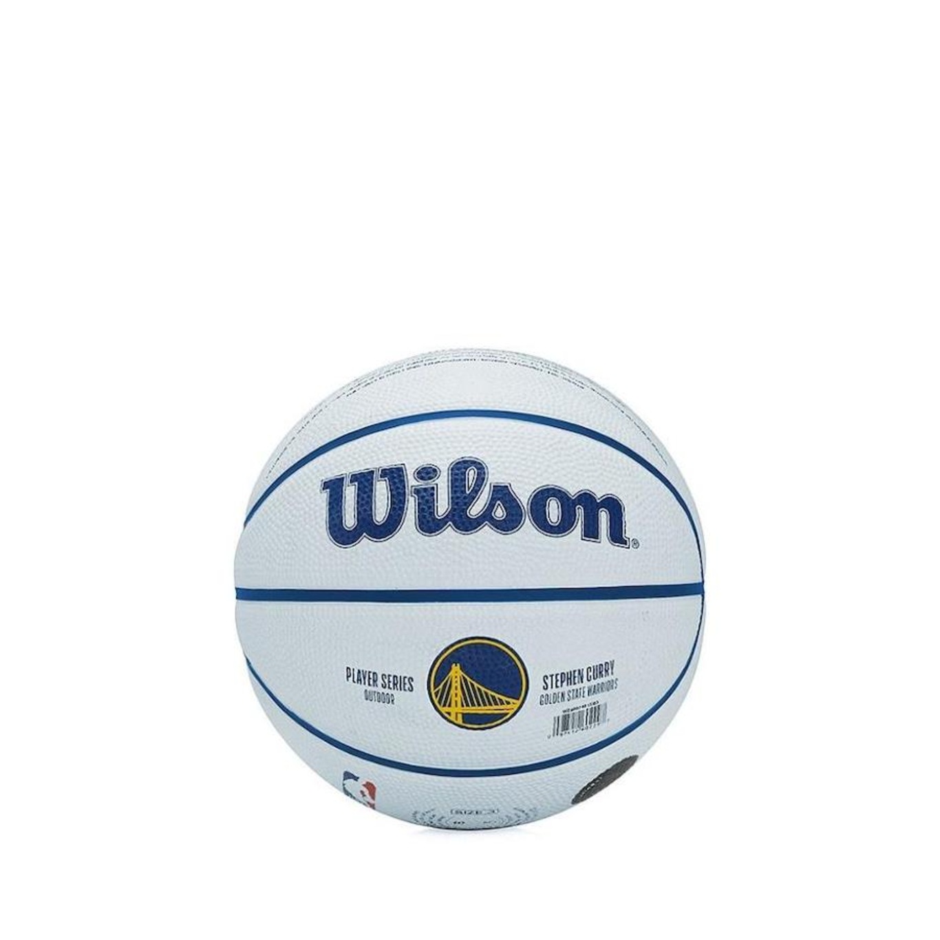 Bola de Basquete Wilson Nba Stephen Curry 30 Warriors Mini - Foto 2