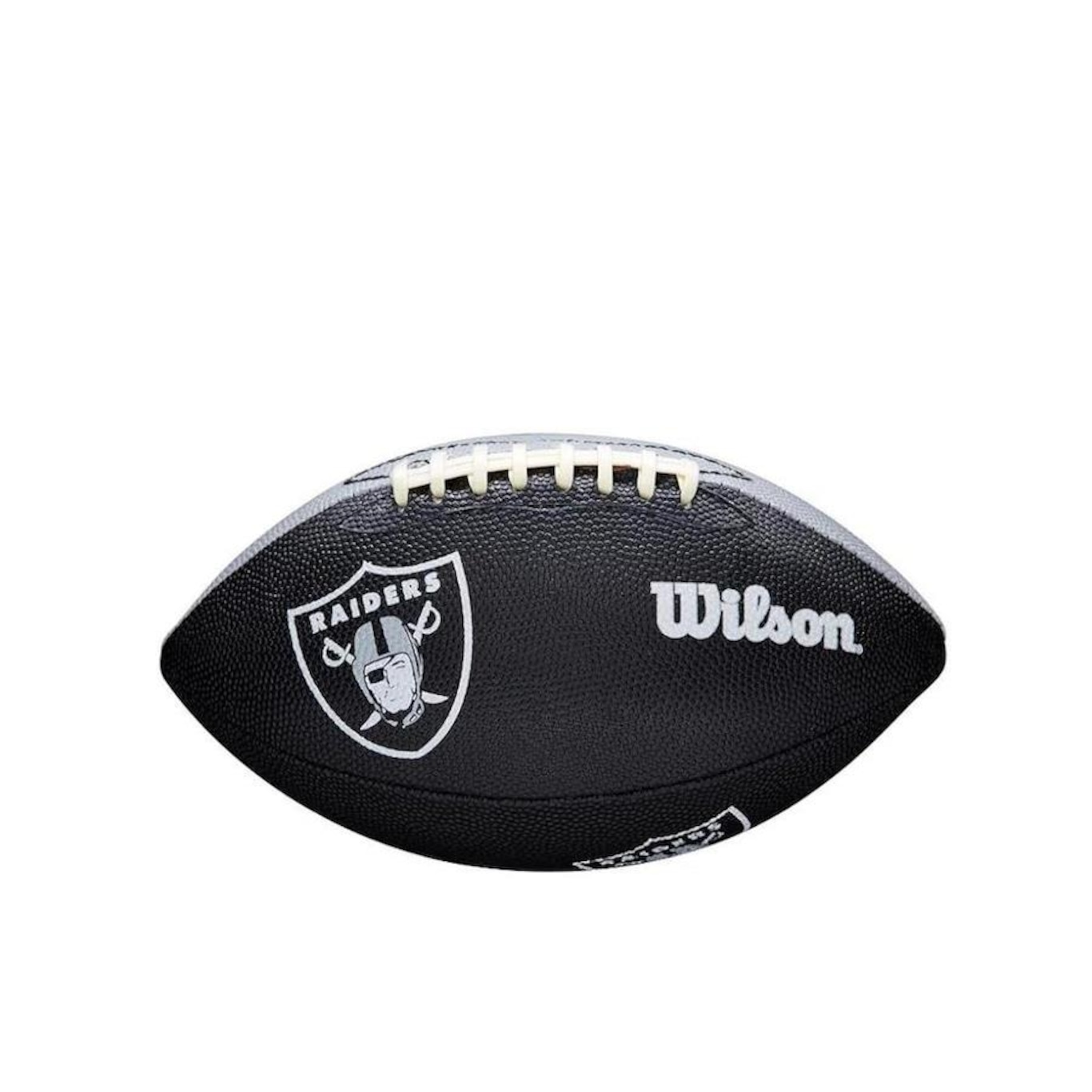 Bola de Futebol Americano Wilson Las Vegas Raiders Team Jr - Infantil - Foto 1