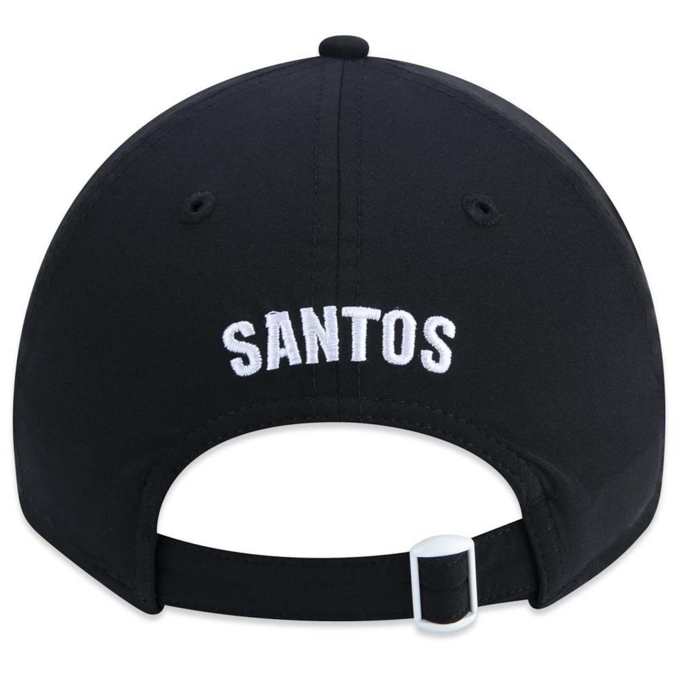 Boné Aba Curva New Era 9Twenty Santos Futebol - Strapback - Adulto - Foto 6