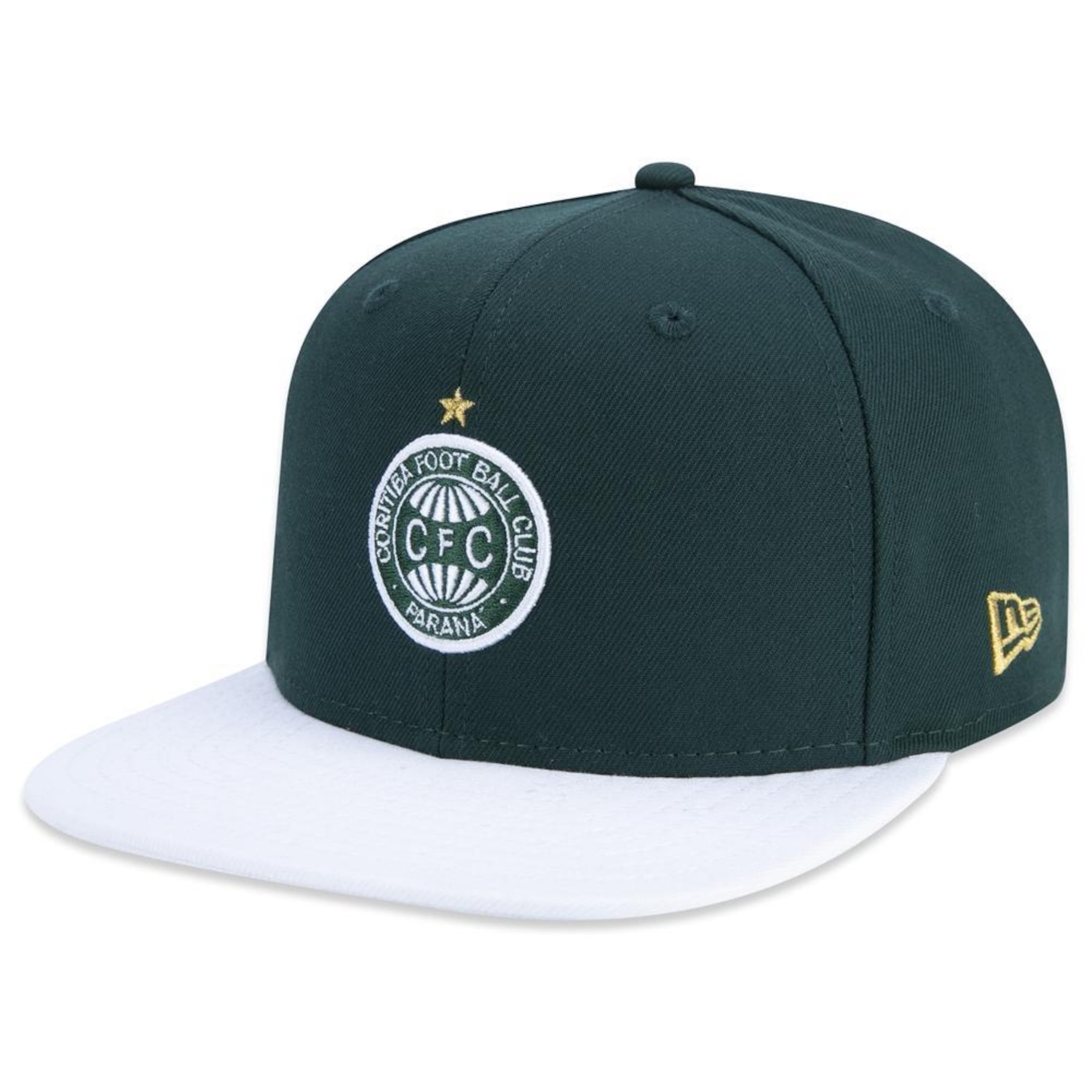 Boné Aba Reta New Era 9Fifty Orig.Fit Coritiba Futebol - Snapback - Adulto - Foto 1