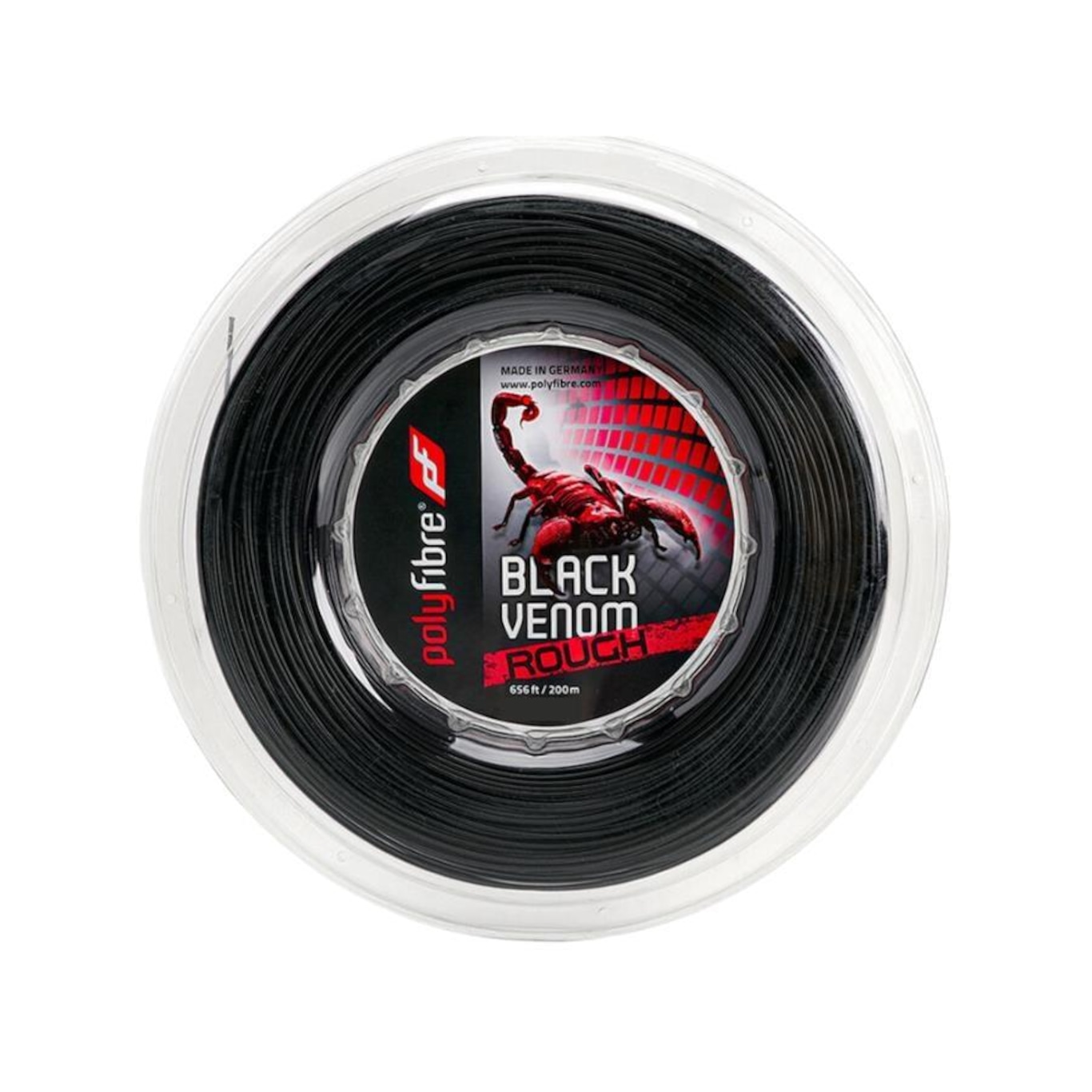 Rolo De Corda 200 Metros Black Venom Rough - 1.25Mm - Foto 1