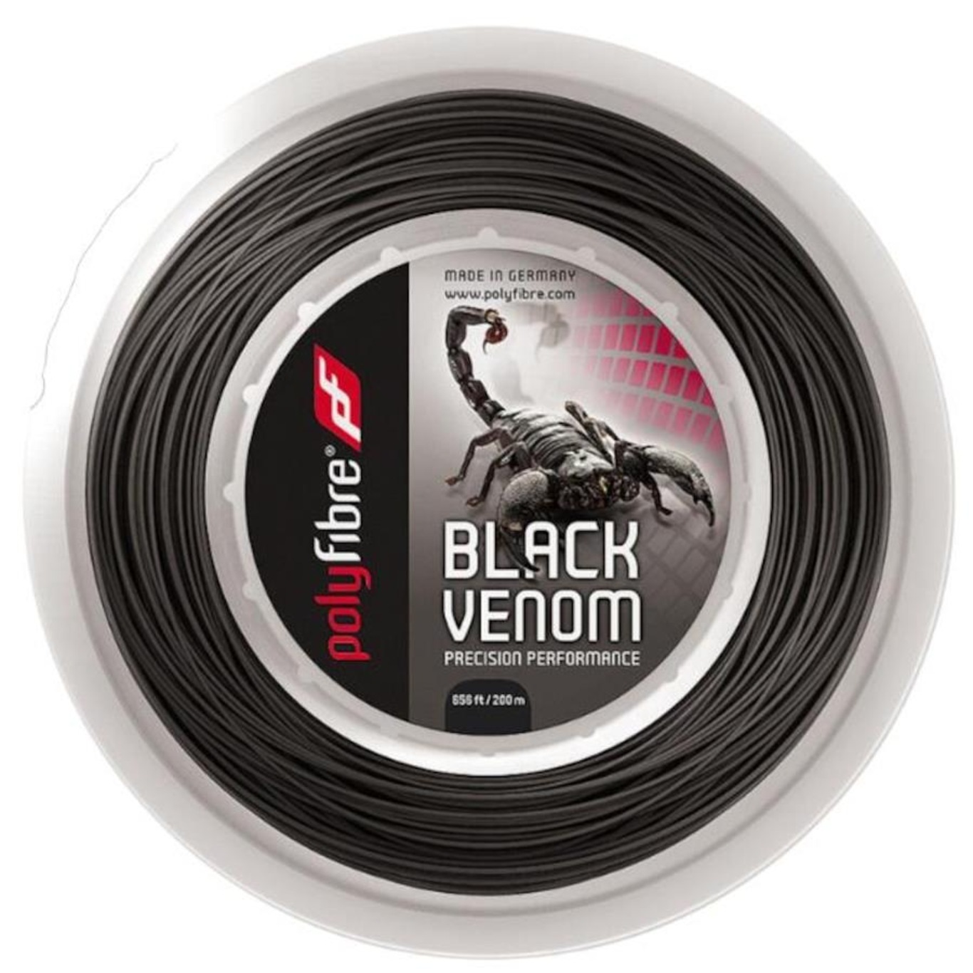 Rolo De Corda 200 Metros Black Venom - 1.20Mm - Foto 1