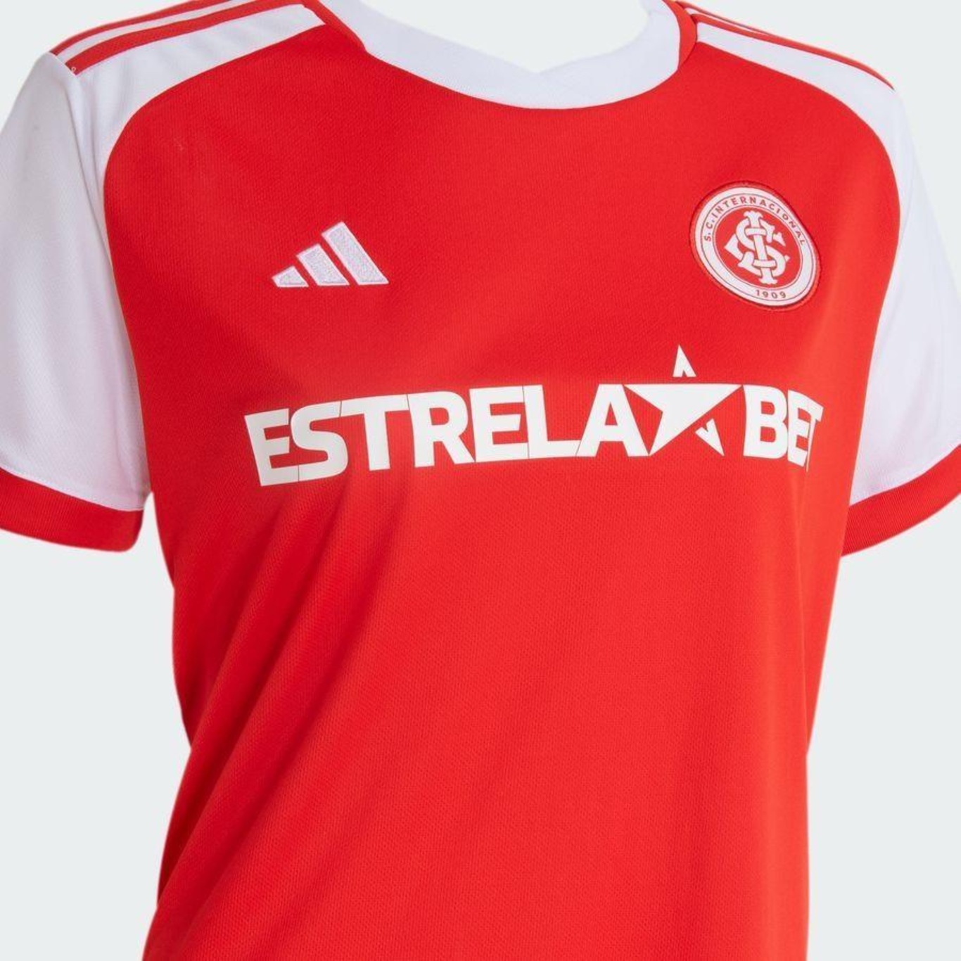 Camisa 1 Sc Internacional 24/25 adidas - Feminina - Foto 4