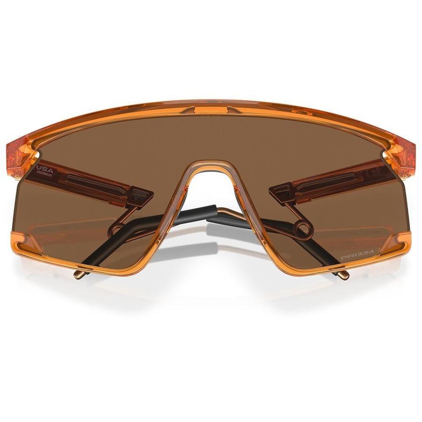 Óculos de Sol Unissex Oakley Bxtr Metal Transparent Ginger 1039 - Foto 5