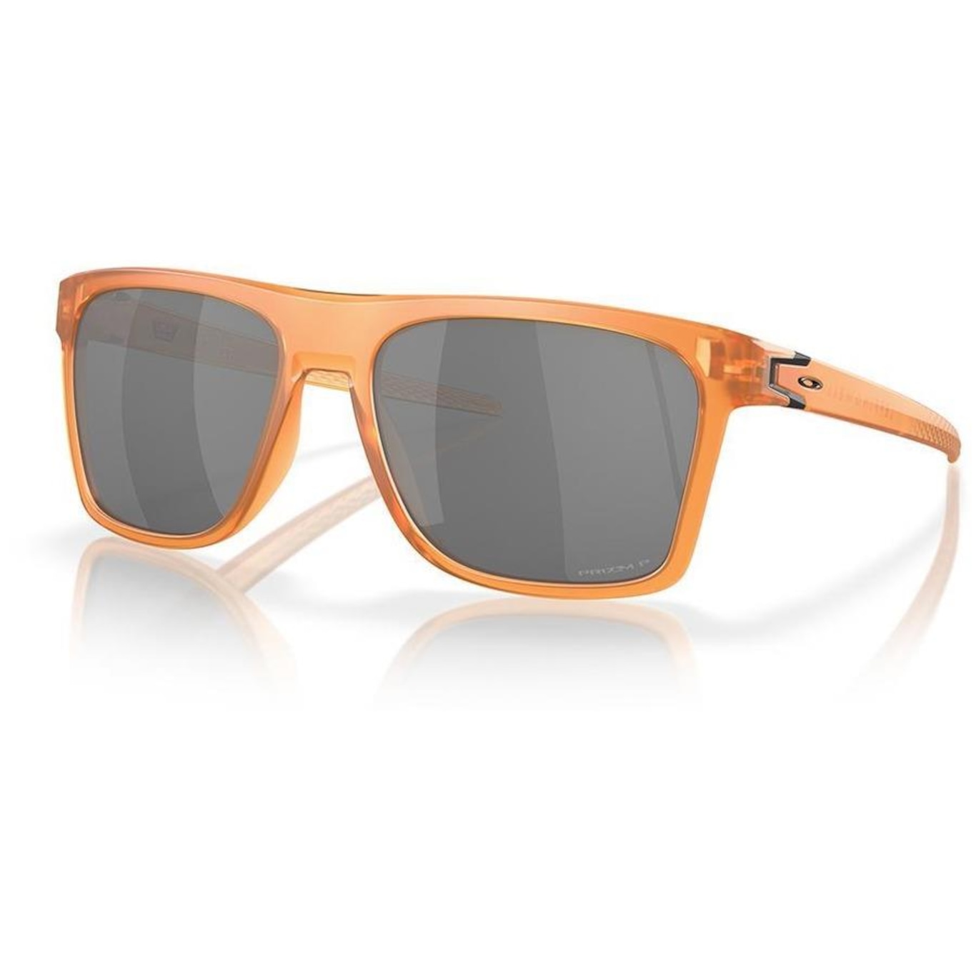 Óculos de Sol Unissex Oakley Leffingwell Matte Transparent Ginger 57 - Foto 1