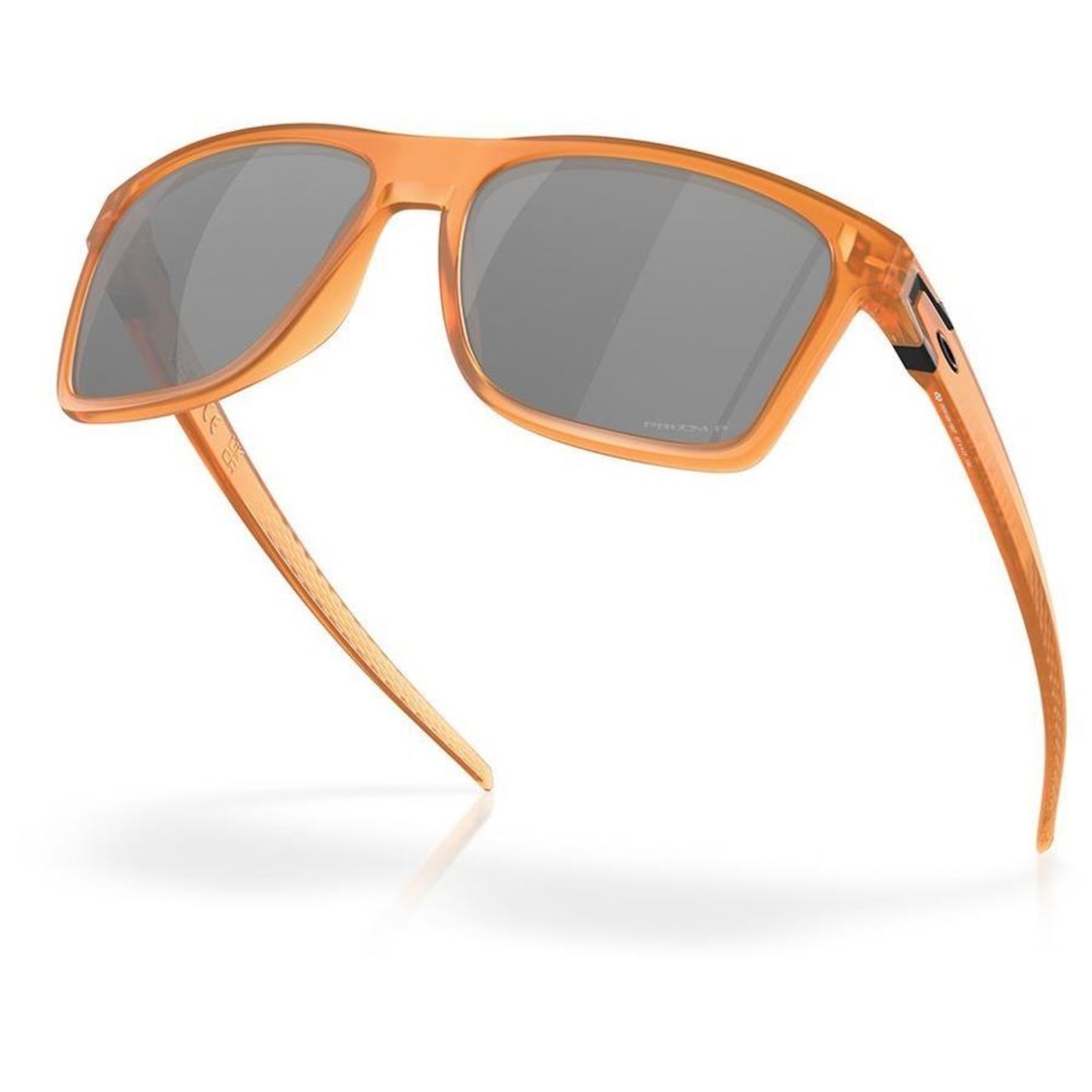 Óculos de Sol Unissex Oakley Leffingwell Matte Transparent Ginger 57 - Foto 5