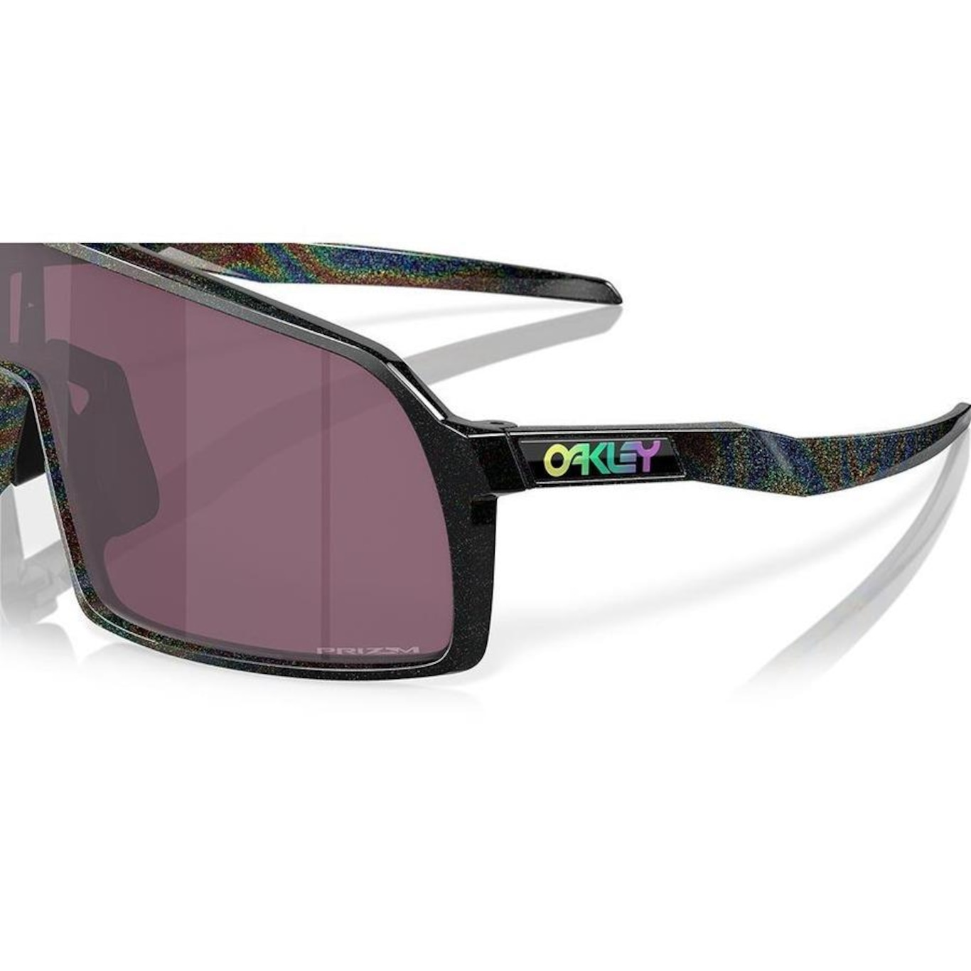 Óculos de Sol Unissex Oakley Sutro S Dark Galaxy Prizm Road Black - Foto 4