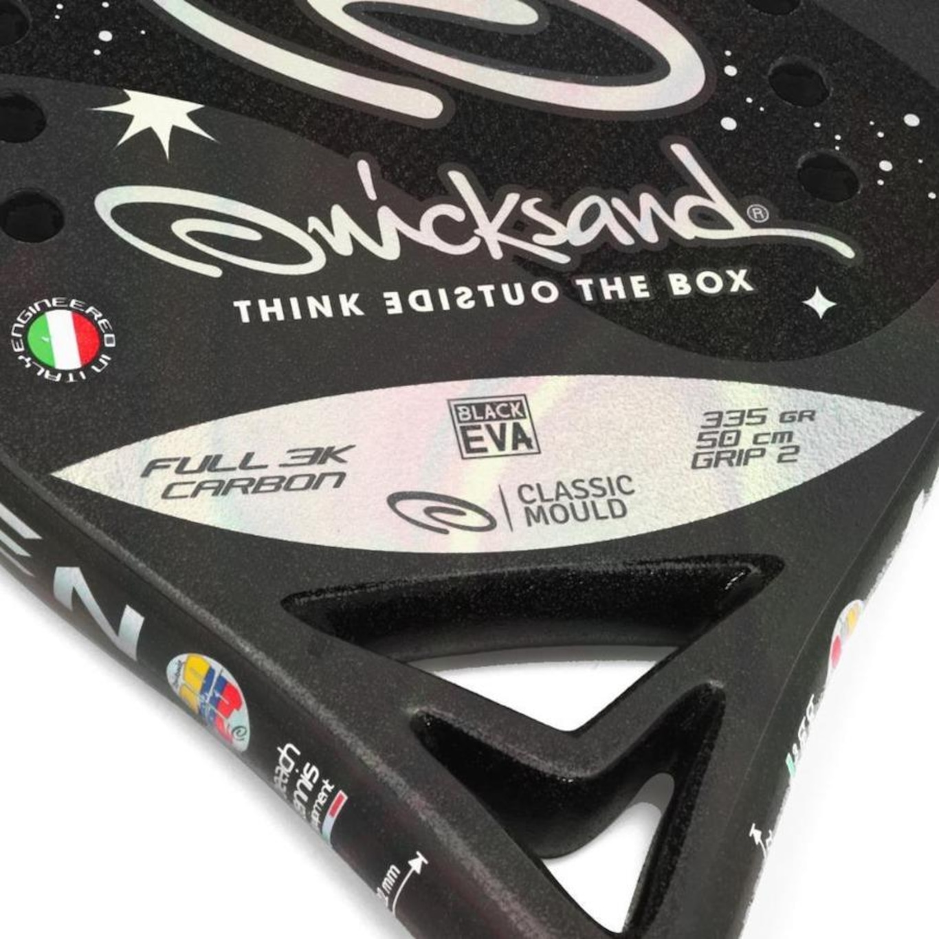 Raquete de Beach Tennis Quicksand Alien 2024 - Foto 6