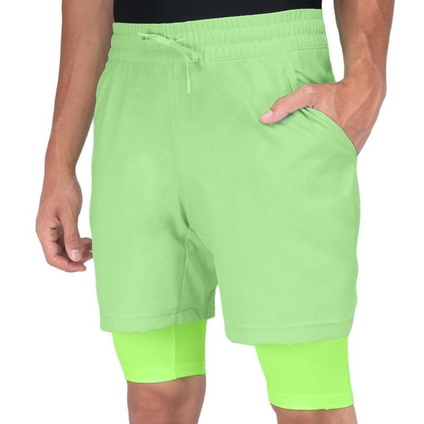 Shorts adidas Tennis Heat Rdy 2In1 - Masculino - Foto 6