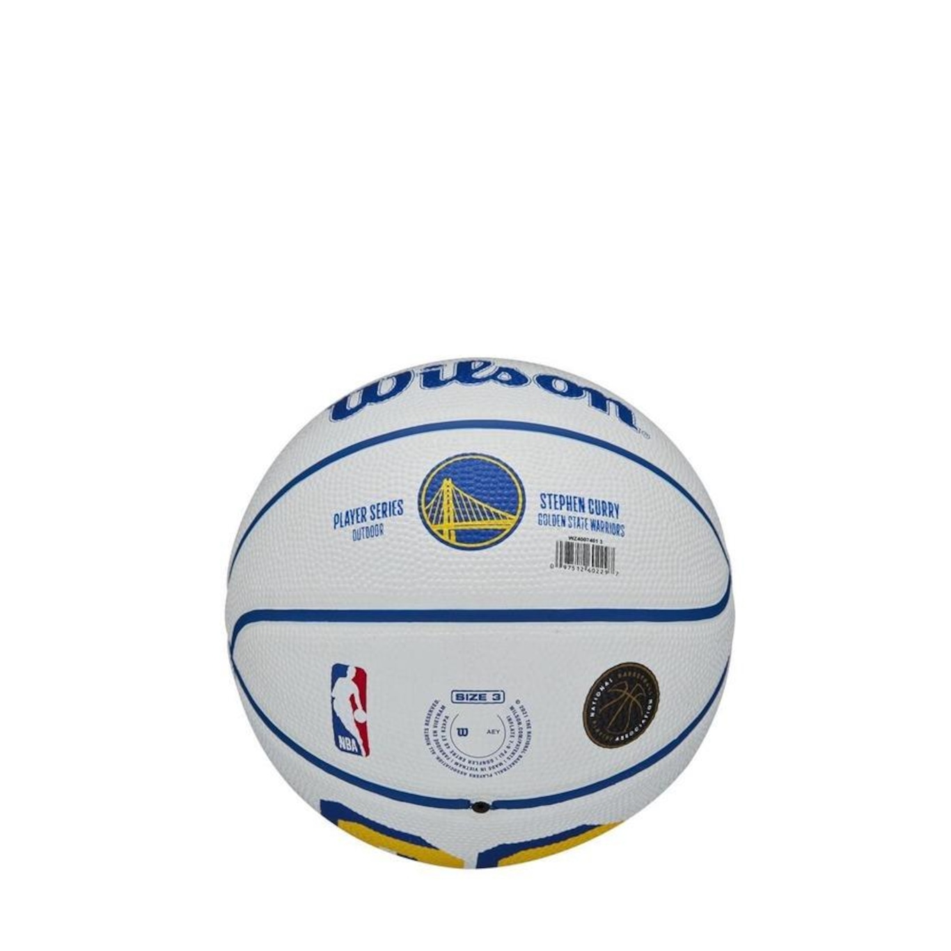 Bola de Basquete Nba Wilson Player Icon Mini - Stephen Curry Unissex Wilson - Foto 5