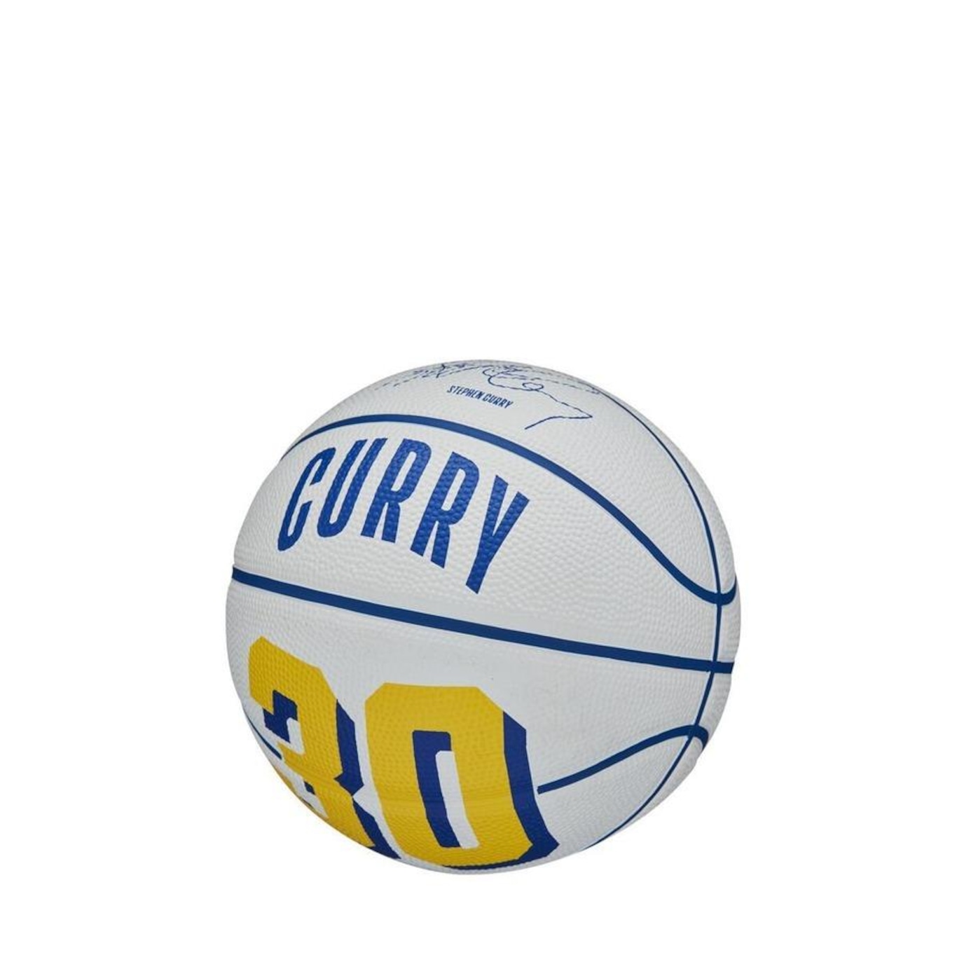 Bola de Basquete Nba Wilson Player Icon Mini - Stephen Curry Unissex Wilson - Foto 6