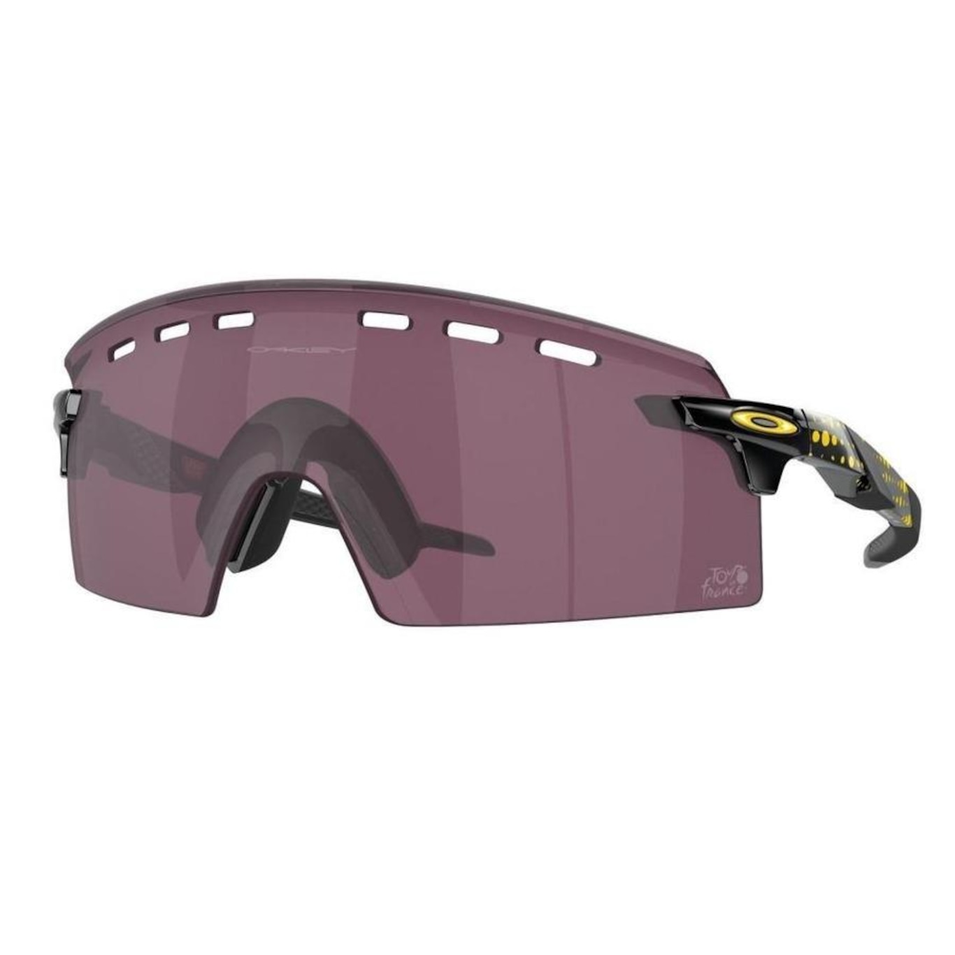 Óculos de Sol Unissex Oakley Encoder Black Ink Prizm Road Black - Foto 1