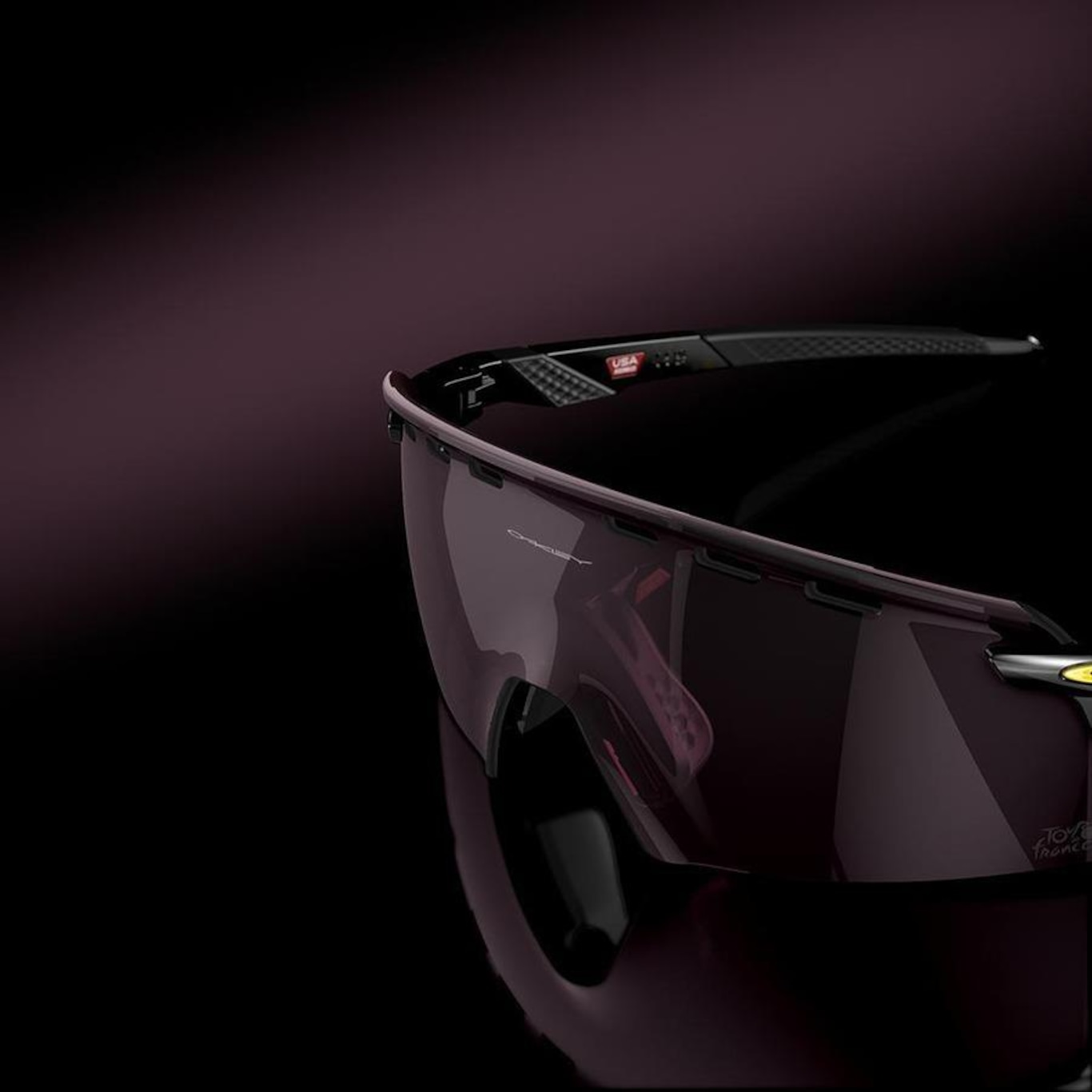 Óculos de Sol Unissex Oakley Encoder Black Ink Prizm Road Black - Foto 3