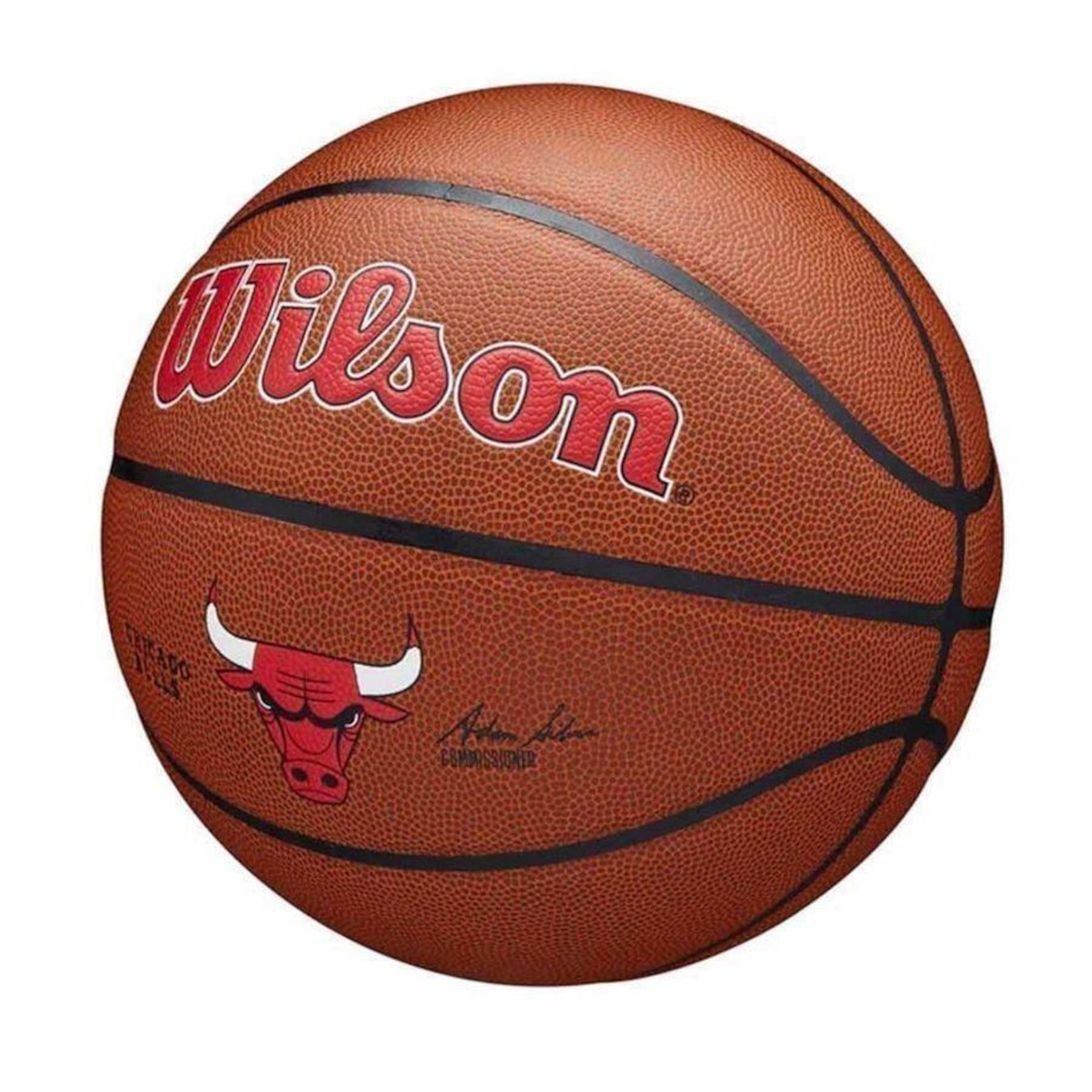 Bola de Basquete Wilson Nba Chi Bulls - Foto 2