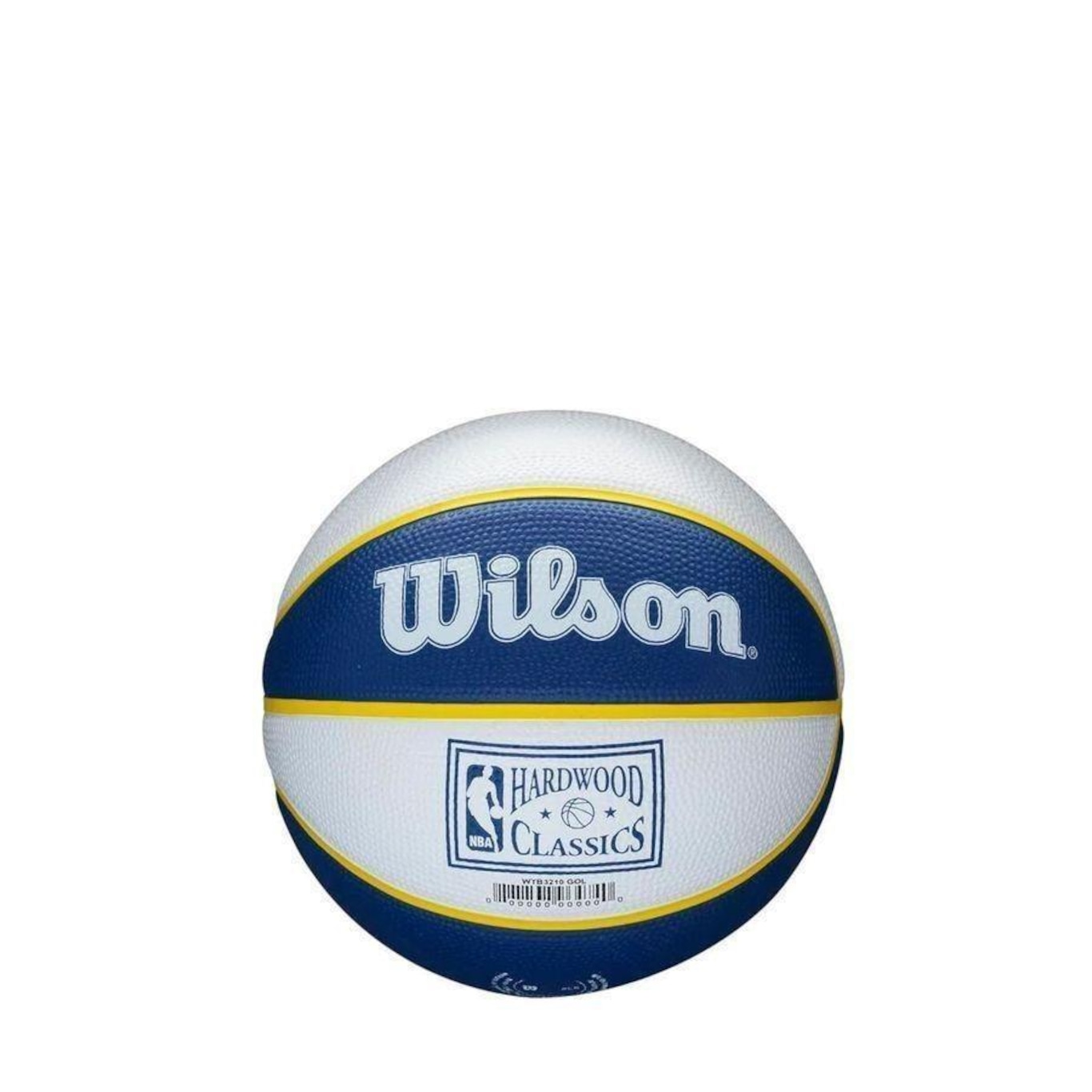 Mini Bola de Basquete Wilson Nba Retro Warriors - Foto 3