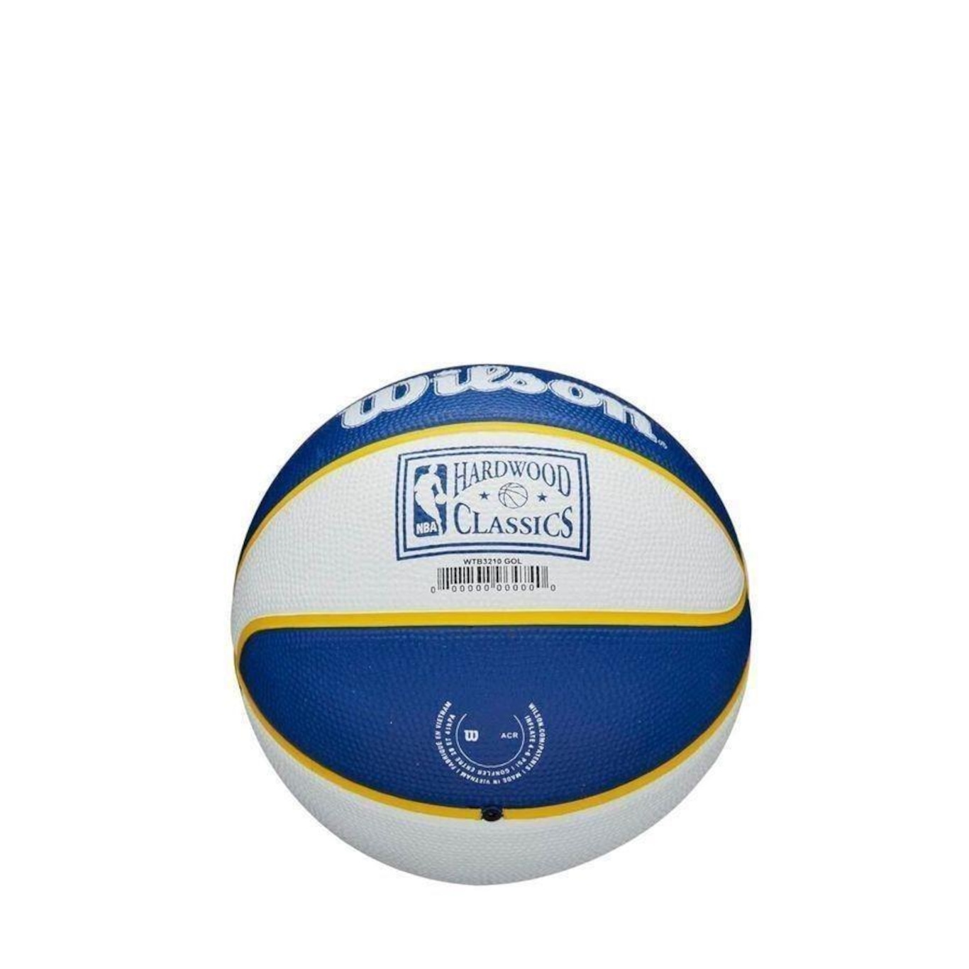 Mini Bola de Basquete Wilson Nba Retro Warriors - Foto 6