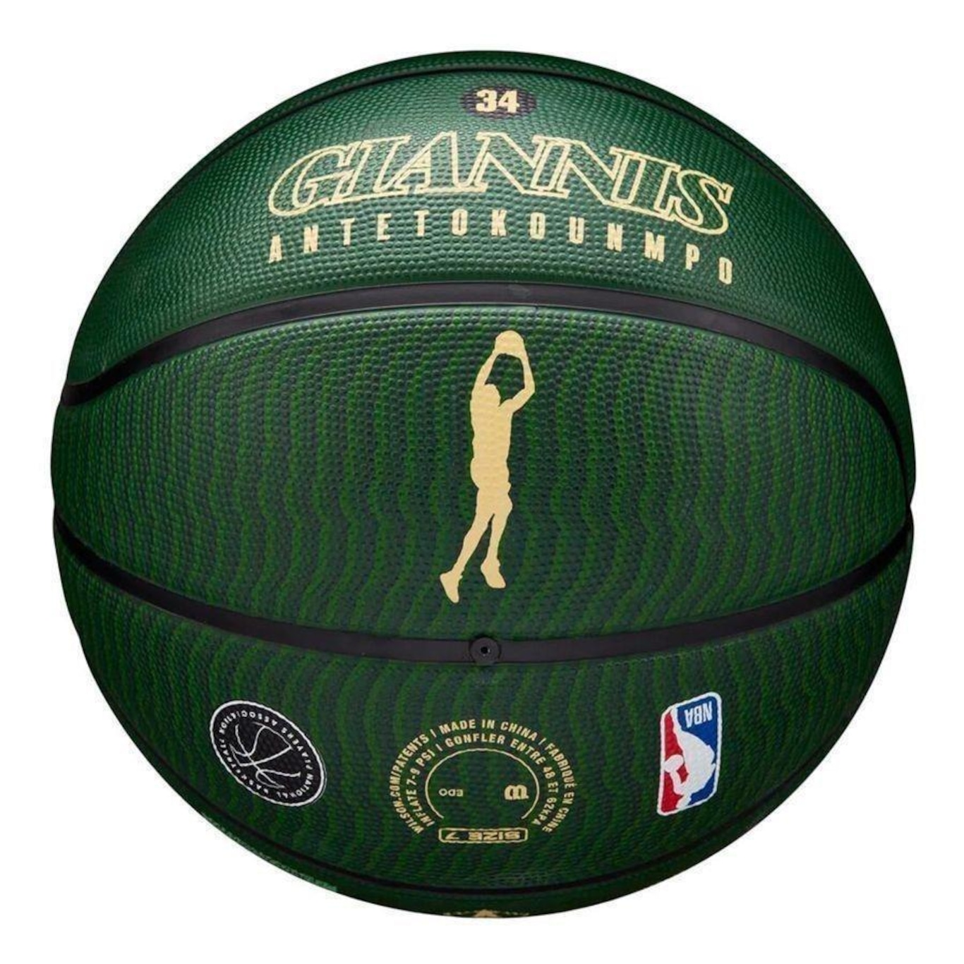 Bola de Basquete Wilson Nba Player Giannis - Foto 5