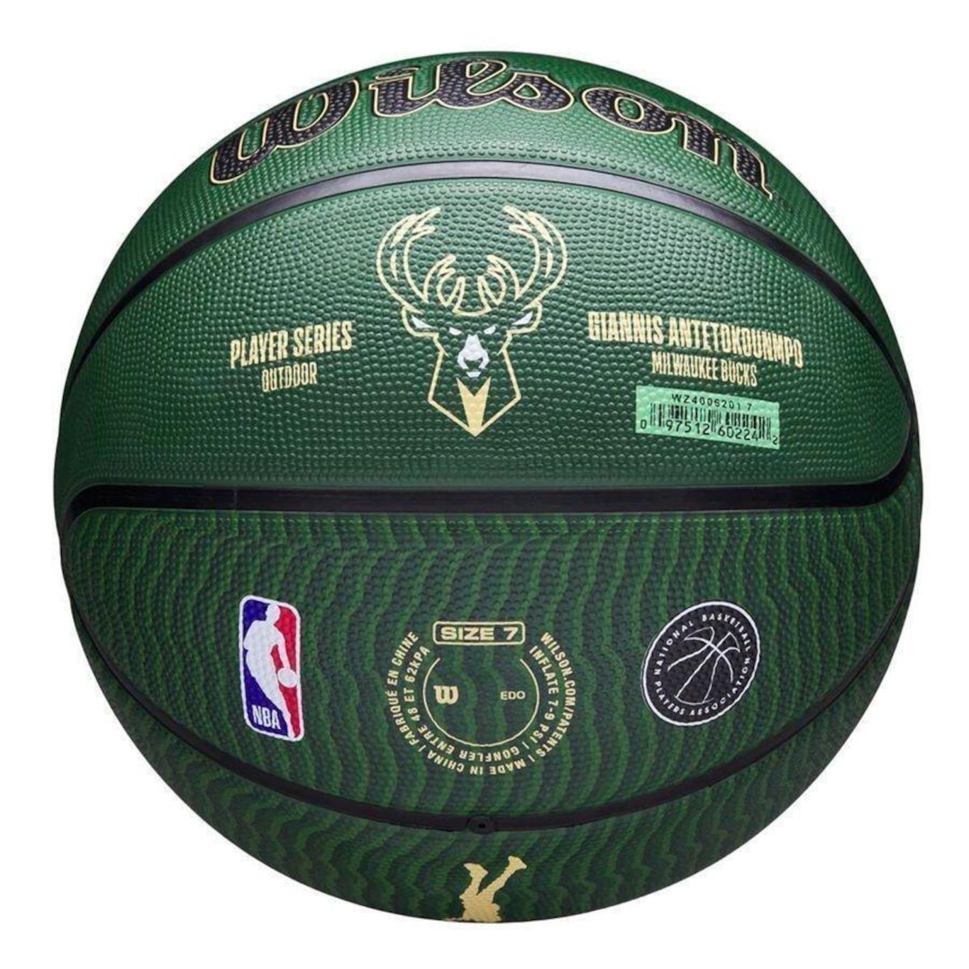 Bola de Basquete Wilson Nba Player Giannis - Foto 6