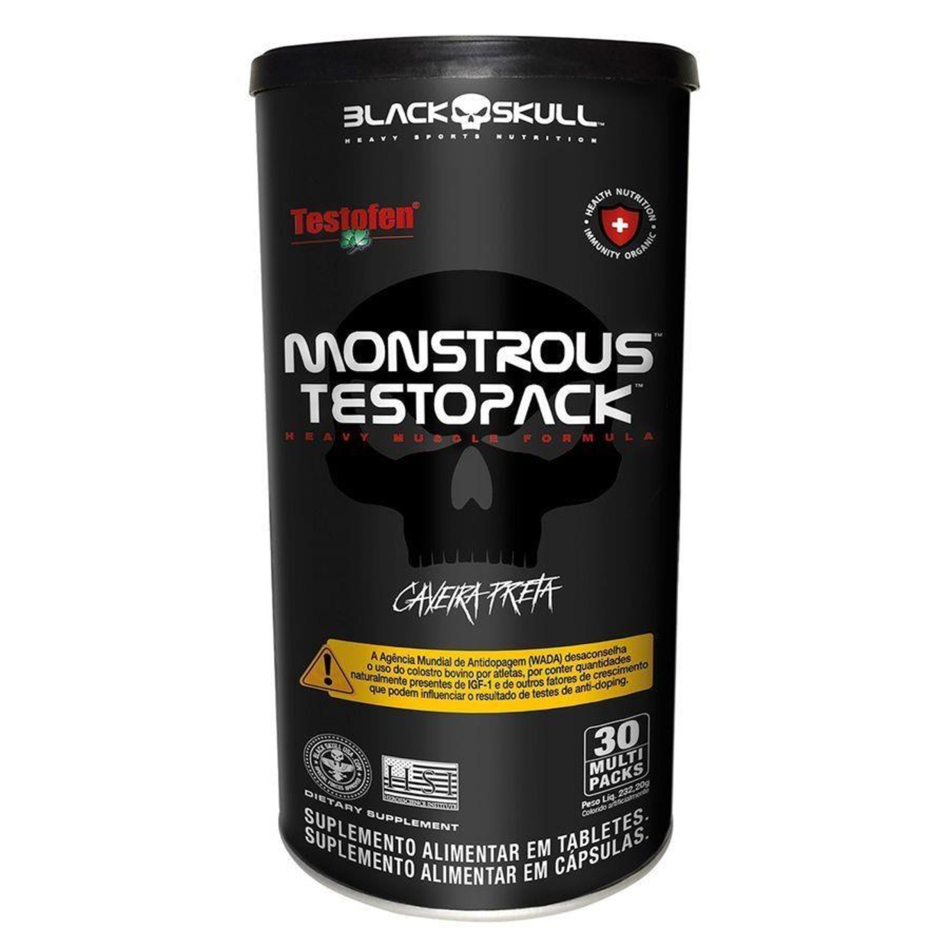 Monstrous Testopack 30 Packs Black Skull - Foto 1