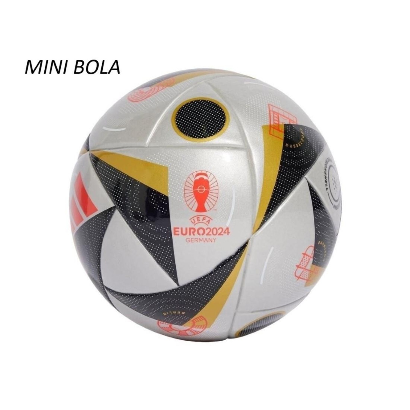 Mini Bola adidas Uefa Euro 2024 - Foto 1