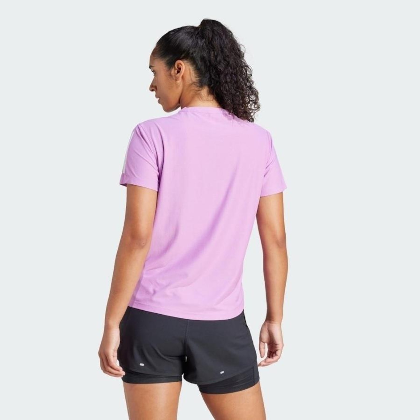 Camiseta adidas Own The Run Base - Feminina - Foto 3