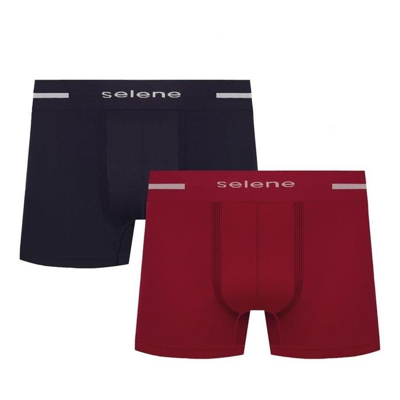 Kit Cueca Selene Boxer sem Costura - 6 Unidades - Masculino - Foto 4